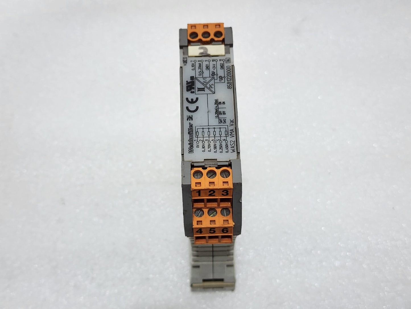 WEIDMULLER WAS2 VMA VAC VOLTAGE MONITORING MODULE 8581220000-06