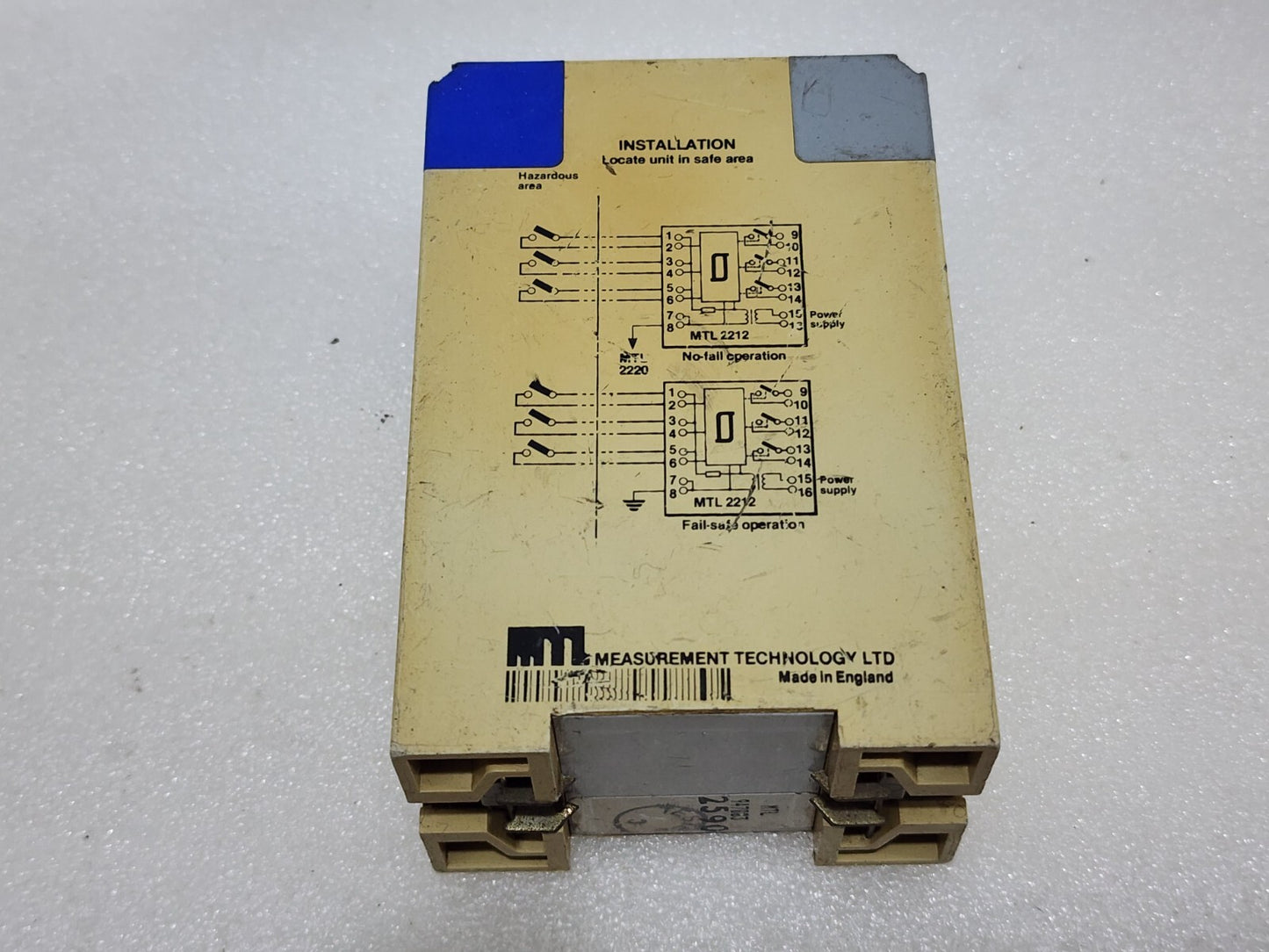 MEASUREMENT TECHNOLOGY MTL2212 3-CH SWITCH OPERATED RELAY 240V
