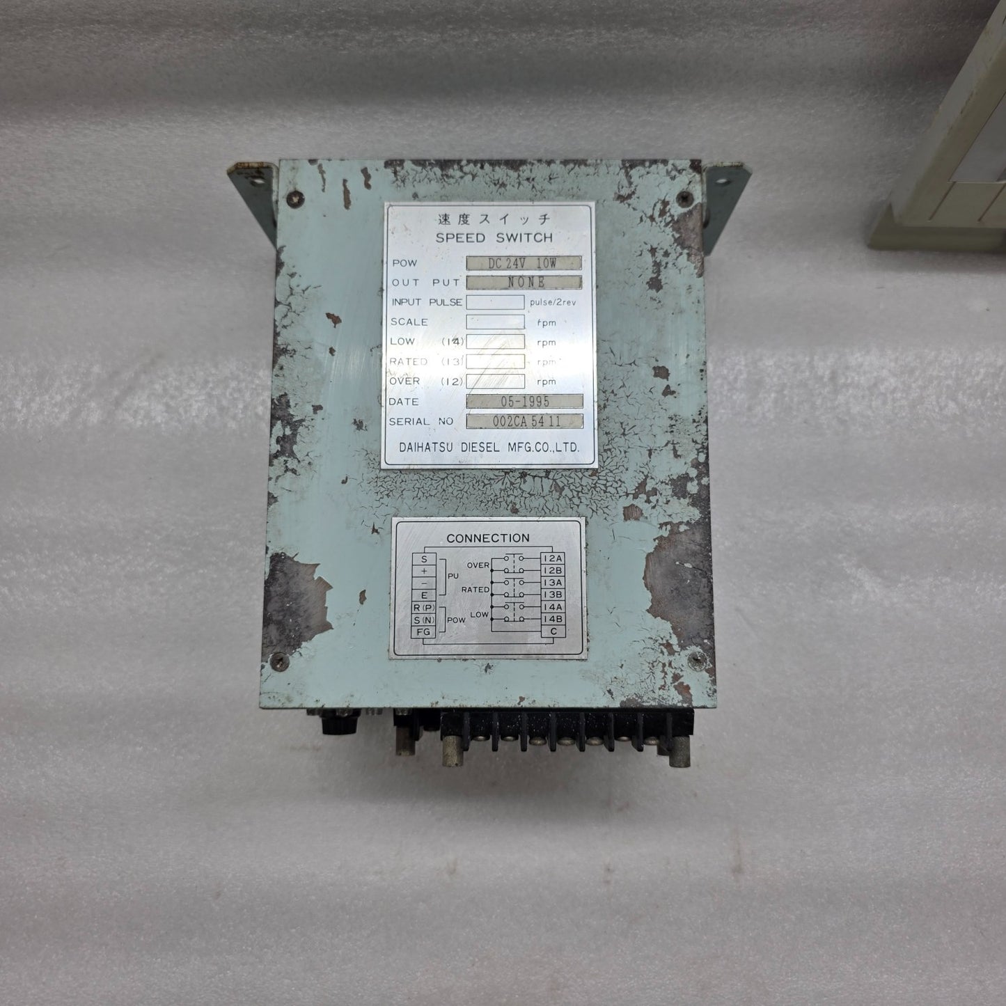 DAIHATSU SPEED SWITCH DC 24V 10W