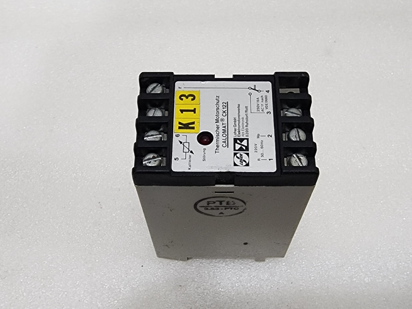 LOHER CALOMAT CK122 THERMISCHER MOTORSCHUTZ 220V