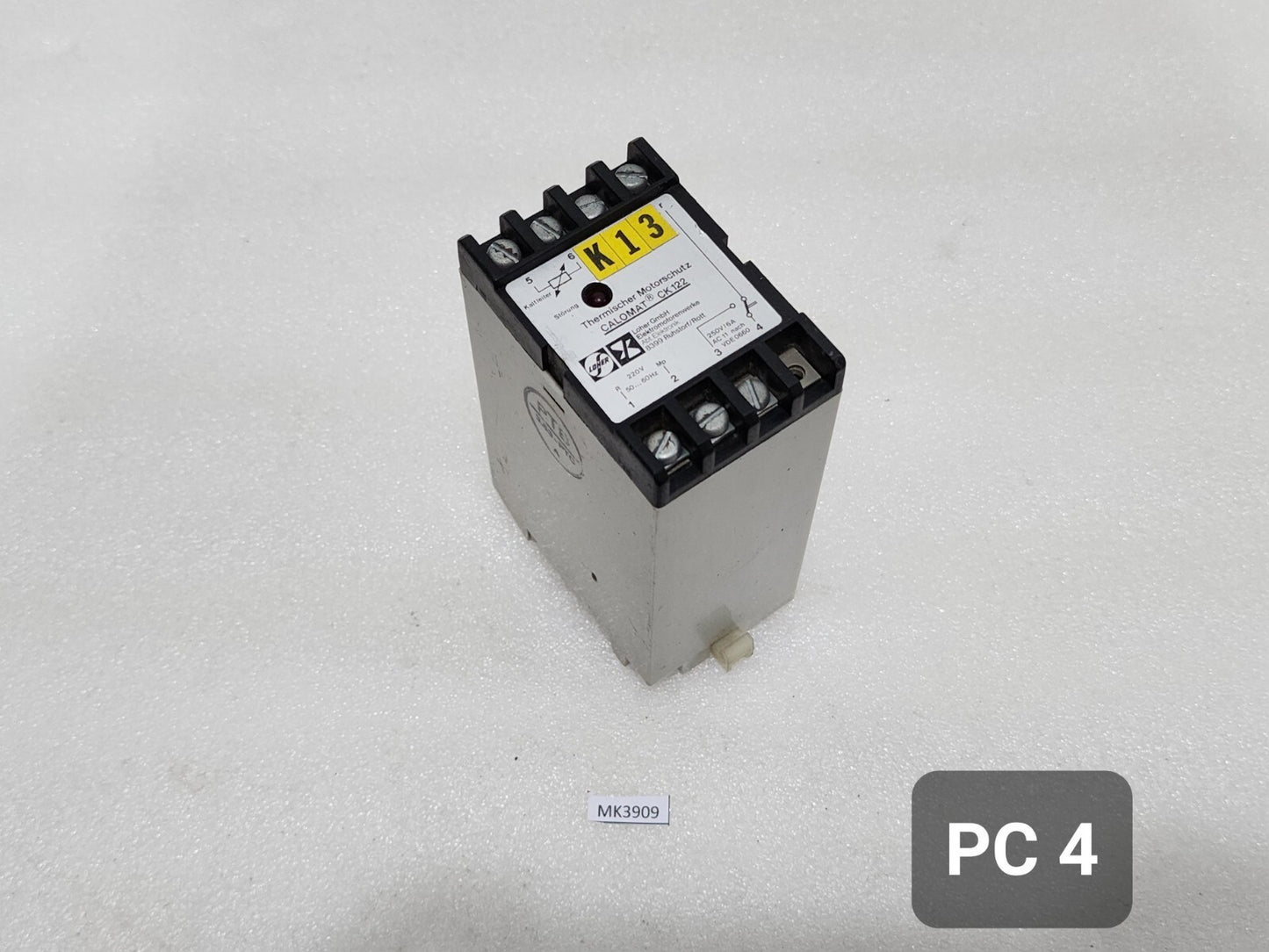 LOHER CALOMAT CK122 THERMISCHER MOTORSCHUTZ 220V