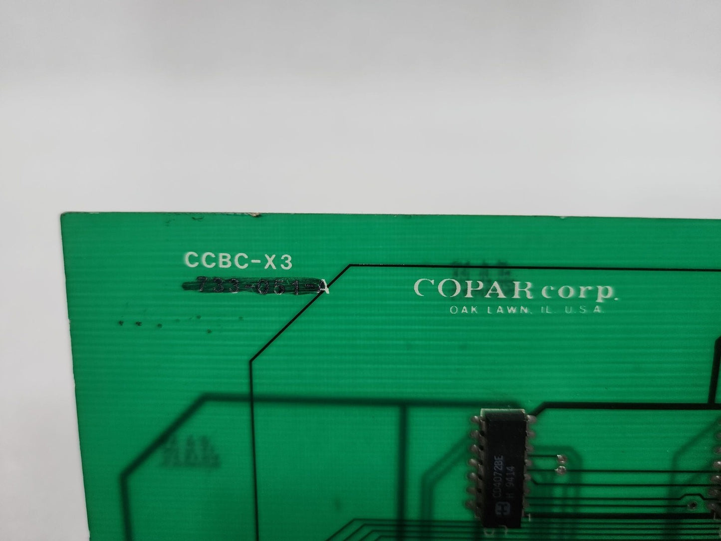 COPAR CCBC-X3 PCB COUNTER CARD CCBCX3