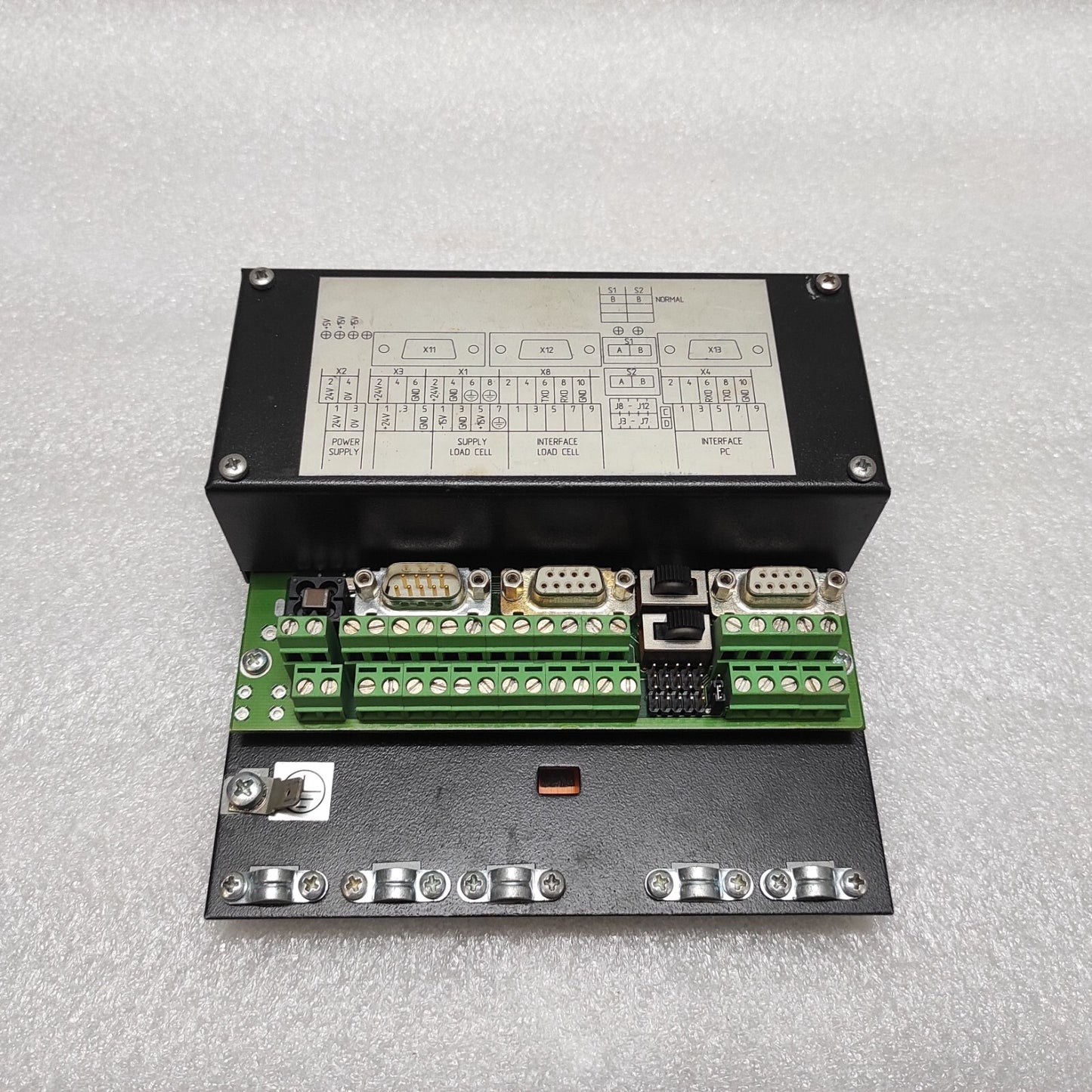 WIPOTEC WZ-NT 24 POWER SUPPLY UNIT FOR WEIGH CELL 65000475 24VDC
