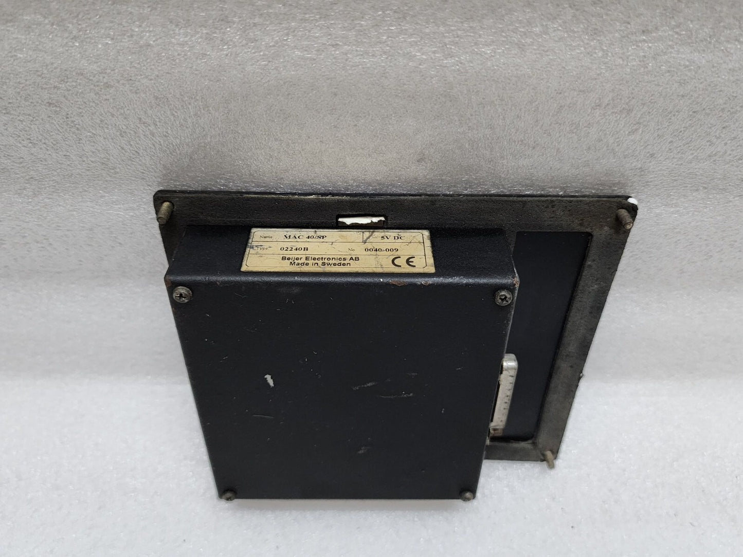 BEIJER ELECTRONICS AB MAC 40-SP CONTROL UNIT 02240B 5VDC