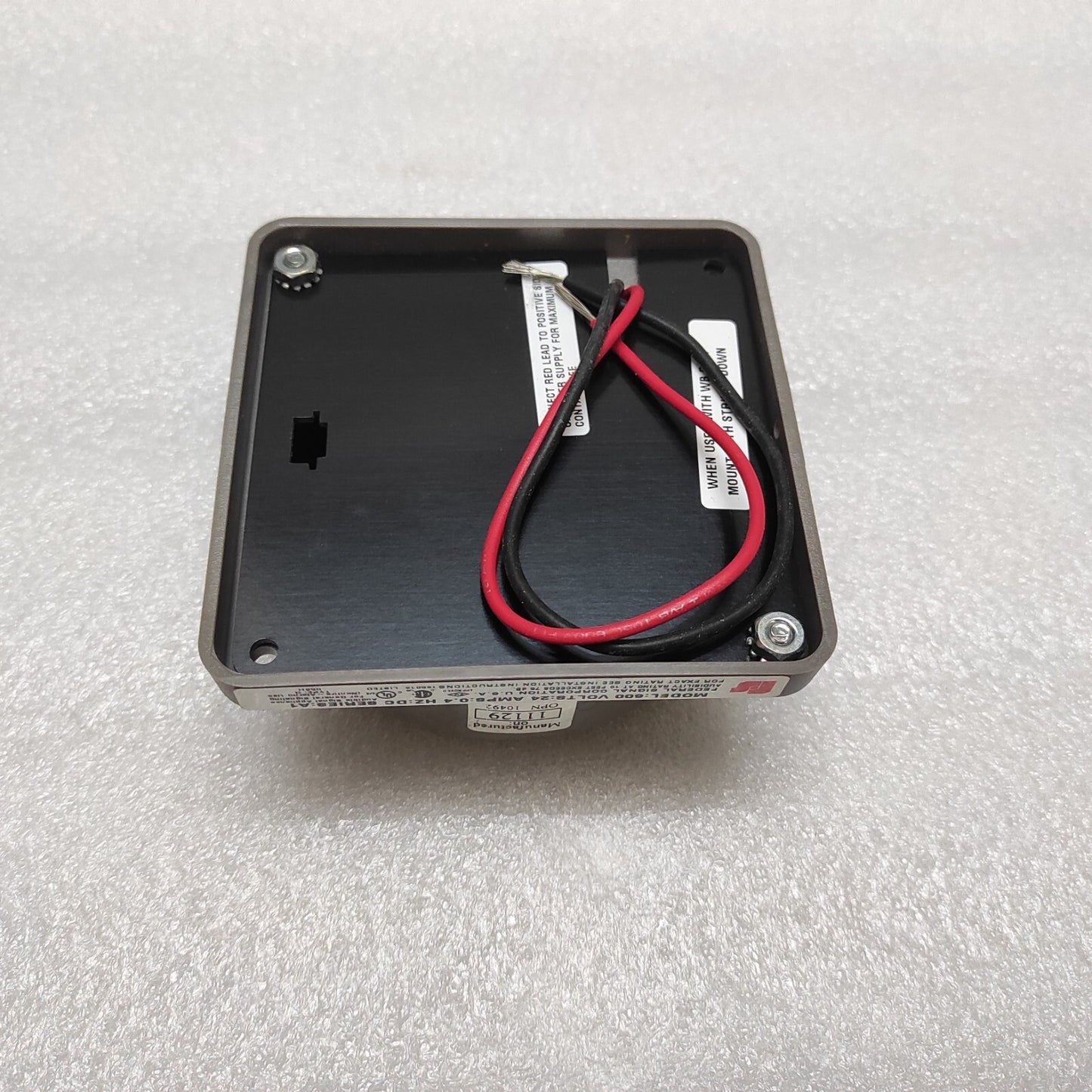 FEDERAL SIGNAL DIVISION 600-024-1 BELL MECHANISM 24VDC