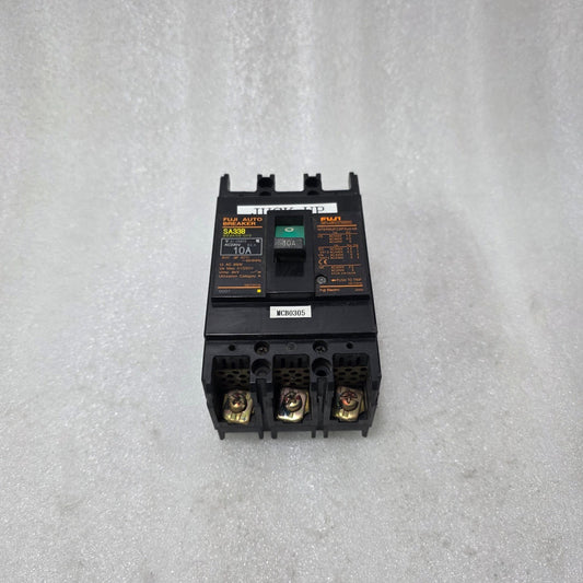 FUJI ELECTRIC SA33B 10A 3 POLE MCCB CIRCUIT BREAKER | 690V AC | 30AF FRAME | 5KA