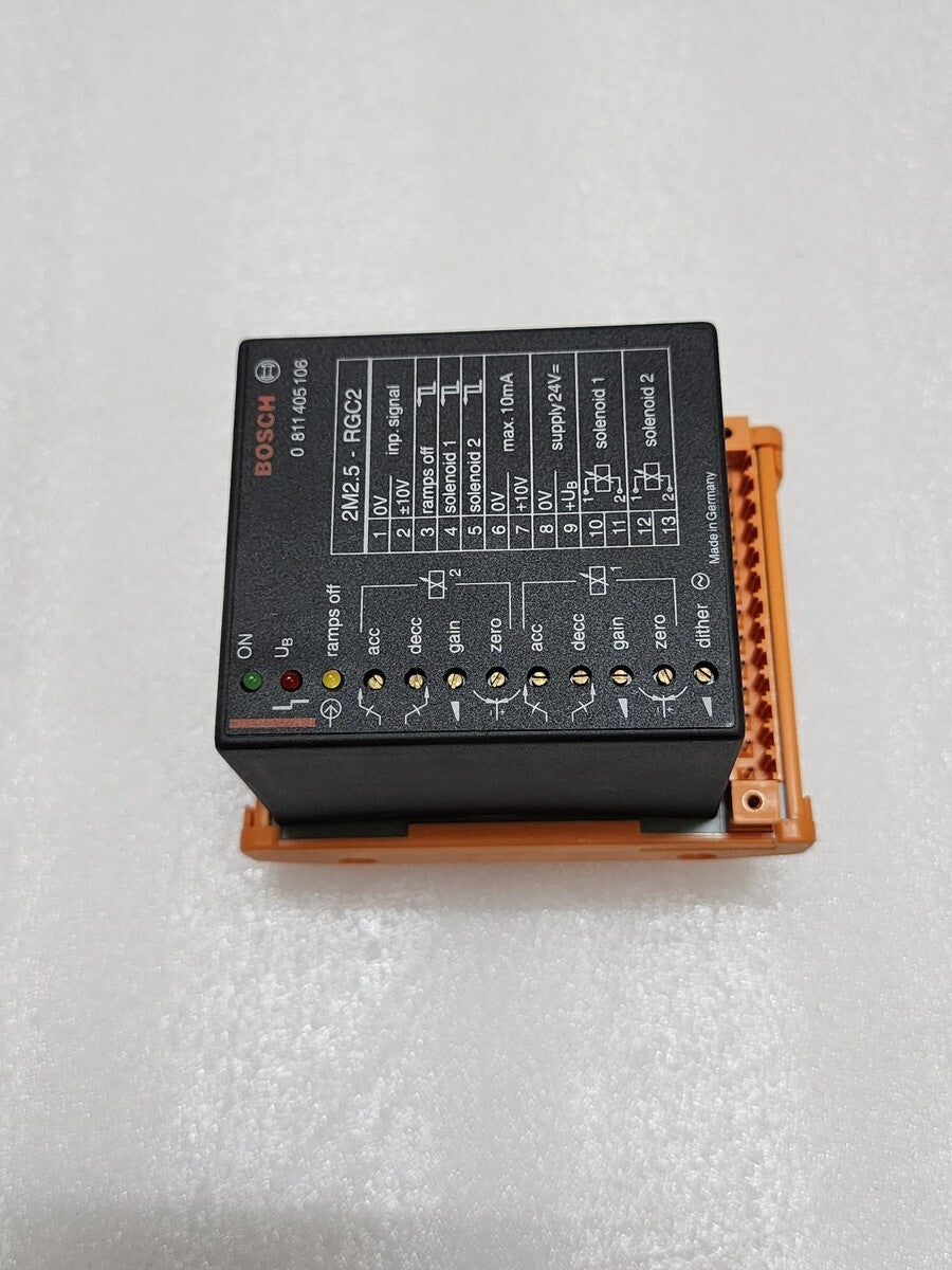 BOSCH 0811405106 VALVE AMPLIFIER 2M2.5-RGC2