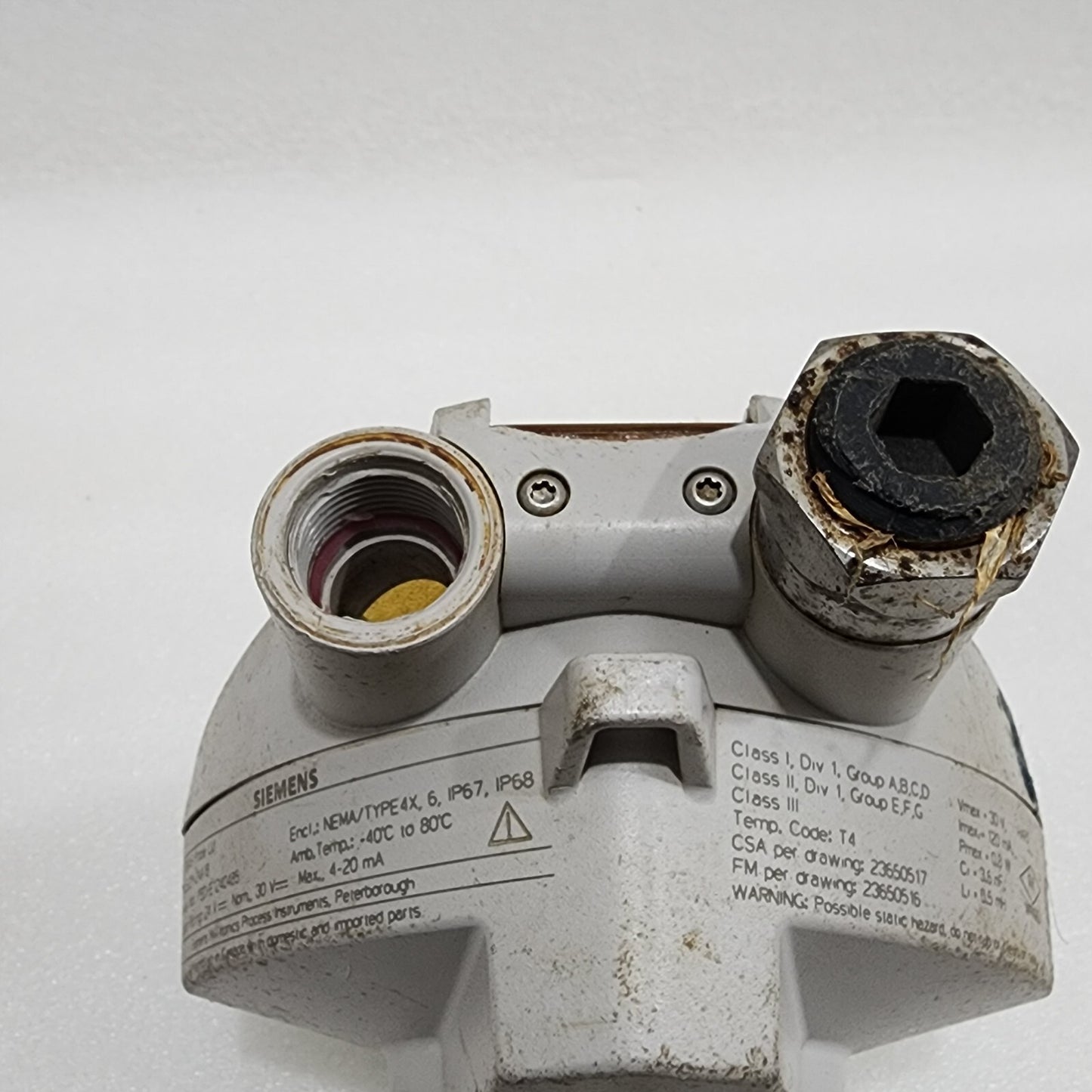 SIEMENS SITRANS PROBE LU 7ML5221-2AA18 LEVEL TRANSMITTER 24VDC