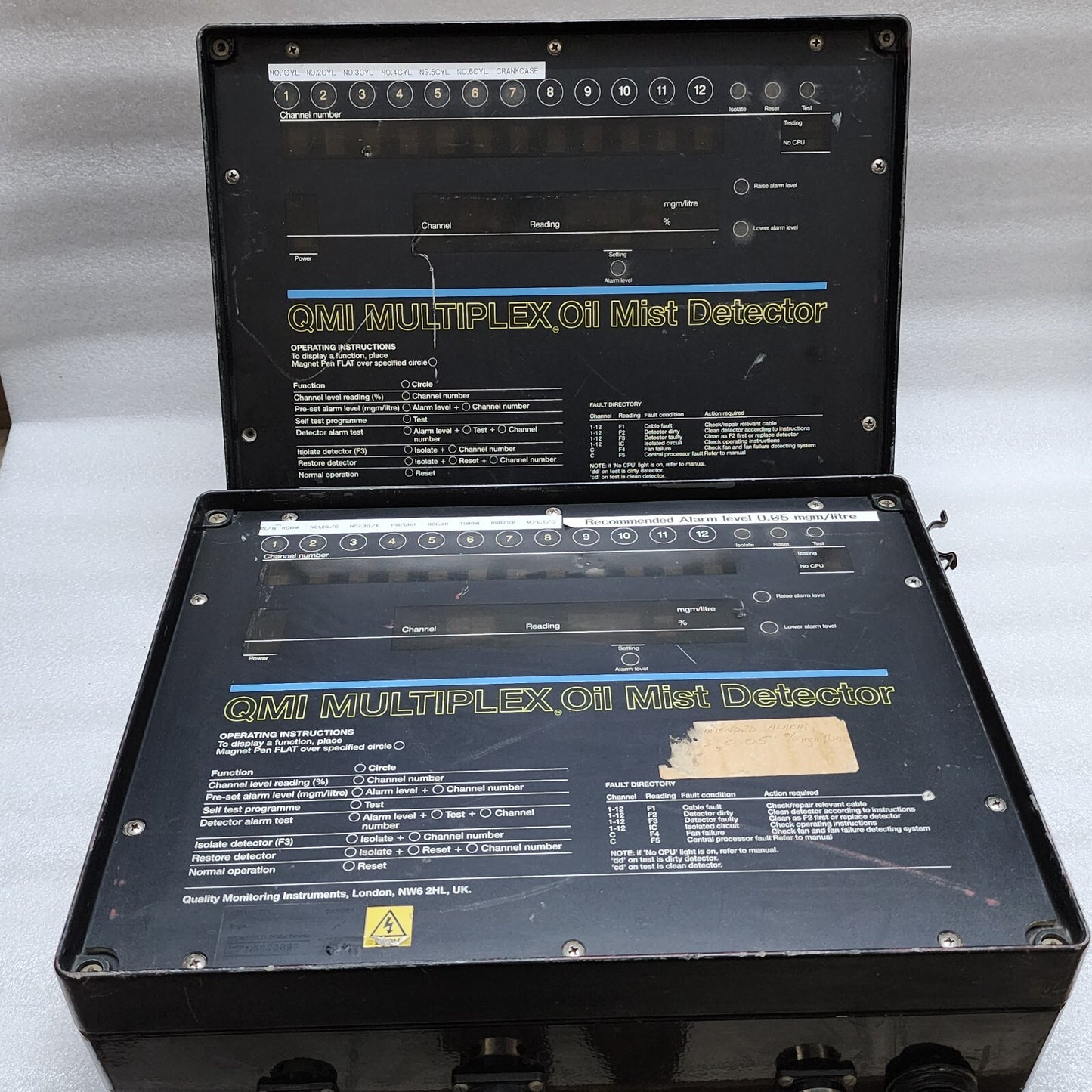 QMI MULTIPLEX OIL MIST DETECTOR QUALITY MONITORING INSTRUMENT