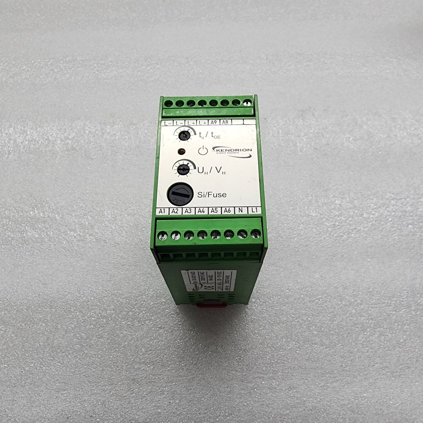 KENDRION 33 43311A03 SINGLE PHASE OVEREXCITATION RECTIFIER E8037A/W3 230/115VAC