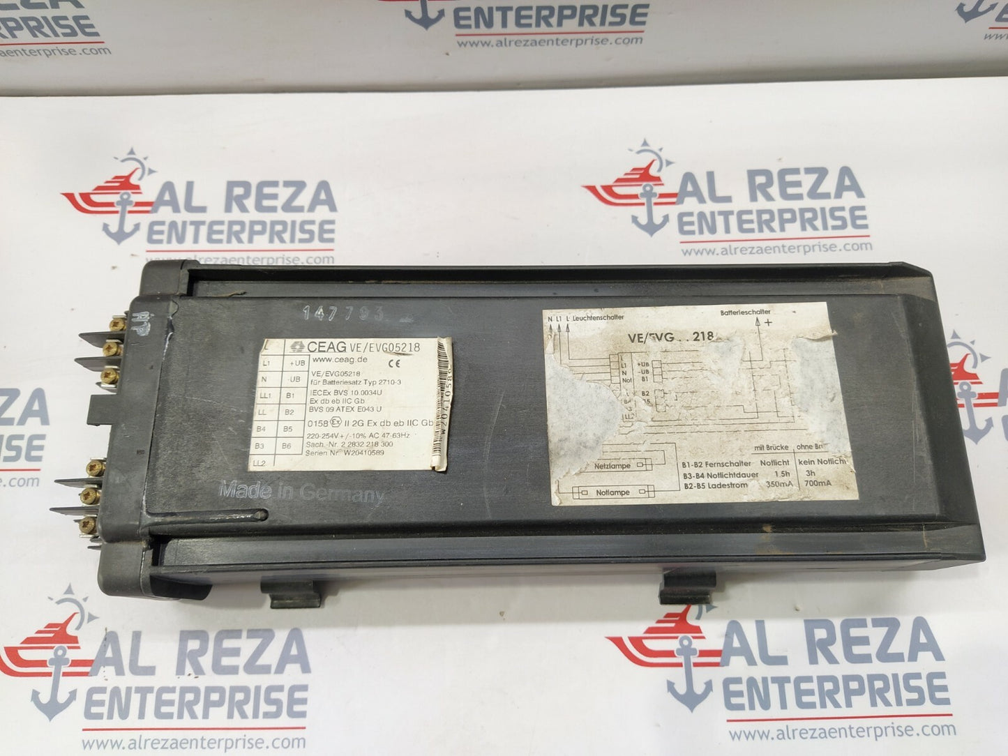 CEAG VE/EVG05218 ELECTRONIC BALLAST 2 2832 218 300