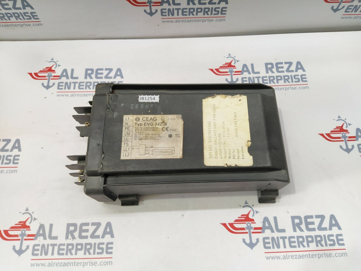 CEAG EVG 09236 ELECTRONIC BALLAST 2 2840 236 000 EVG09236
