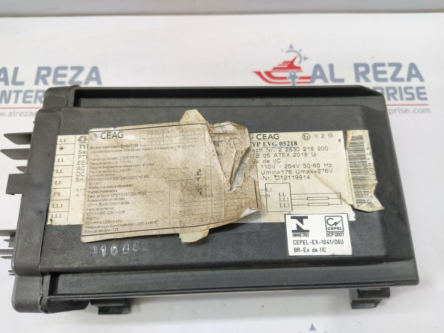 CEAG EVG 05218 ELECTRONIC BALLAST 2 2830 218 200