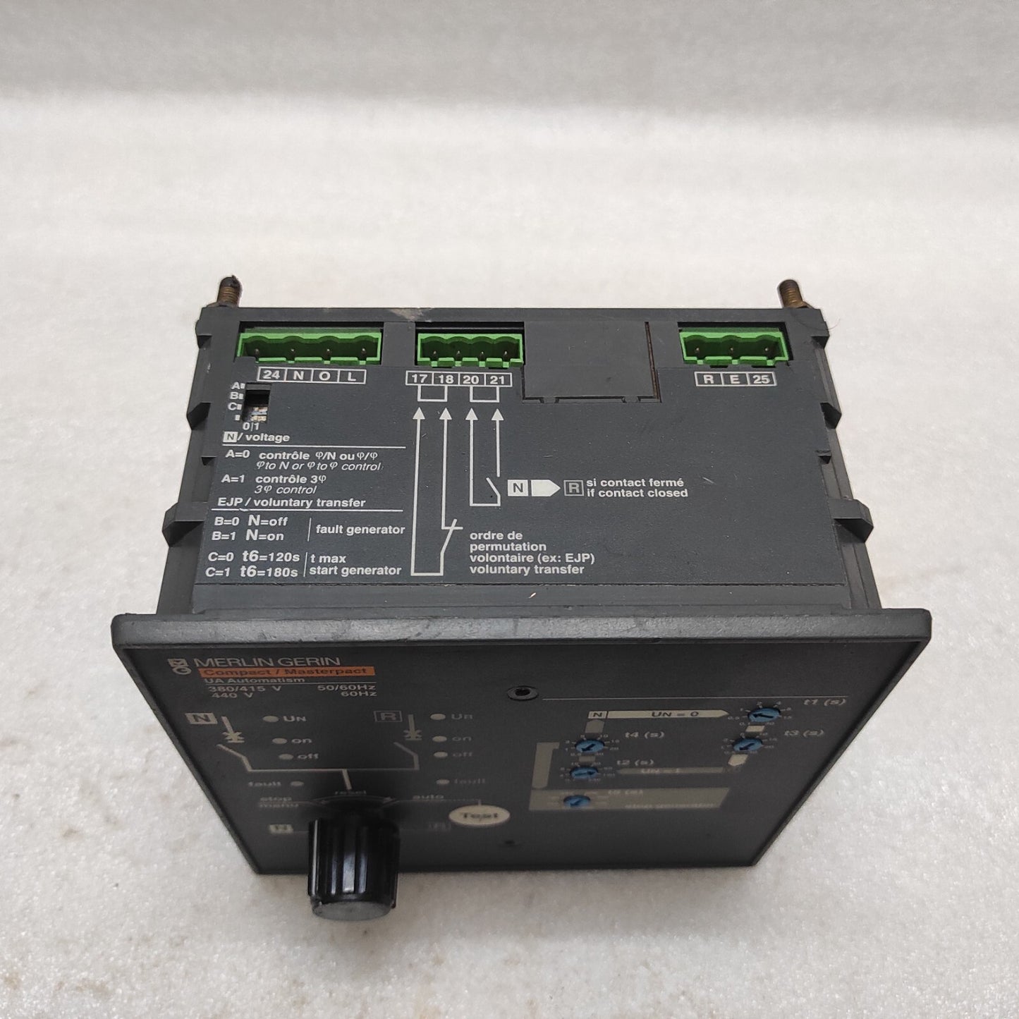 MERLIN GERIN 29380 COMPACT MASTERPACT 380/415V-440V UA CONTROLLER