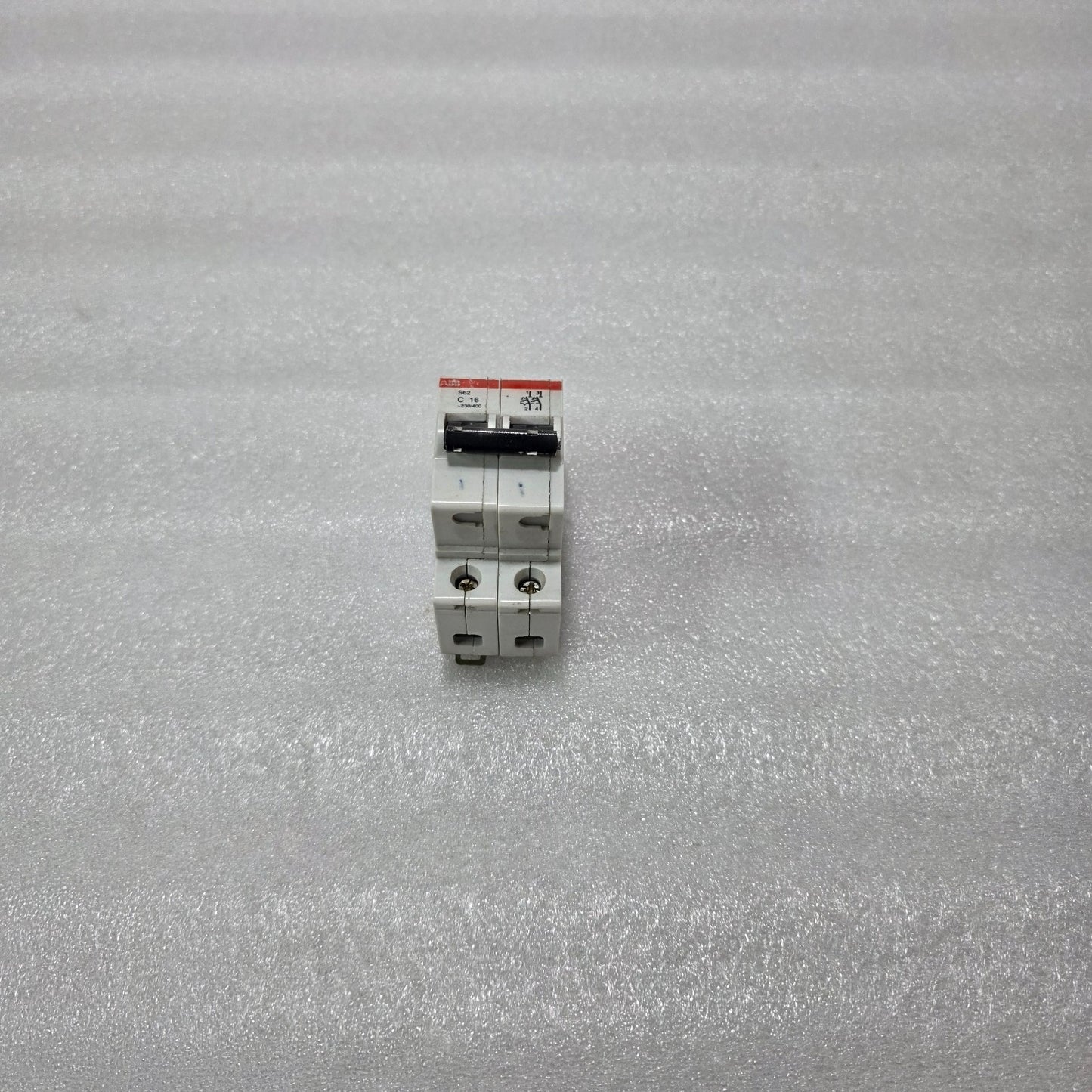 ABB S62 C16 2 POLE MINIATURE CIRCUIT BREAKER (MCB) 16A 230/400V