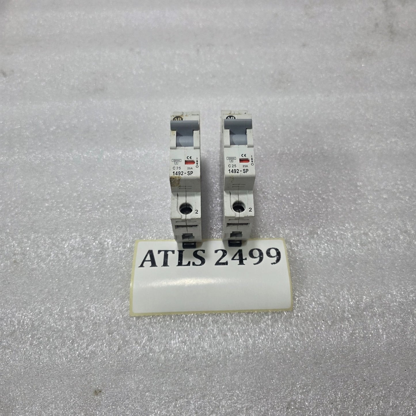 ALLEN BRADLEY 1492-SP1C250 C25 25A 1 POLE SUPPLEMENTARY PROTECTOR MCB 240/415VAC