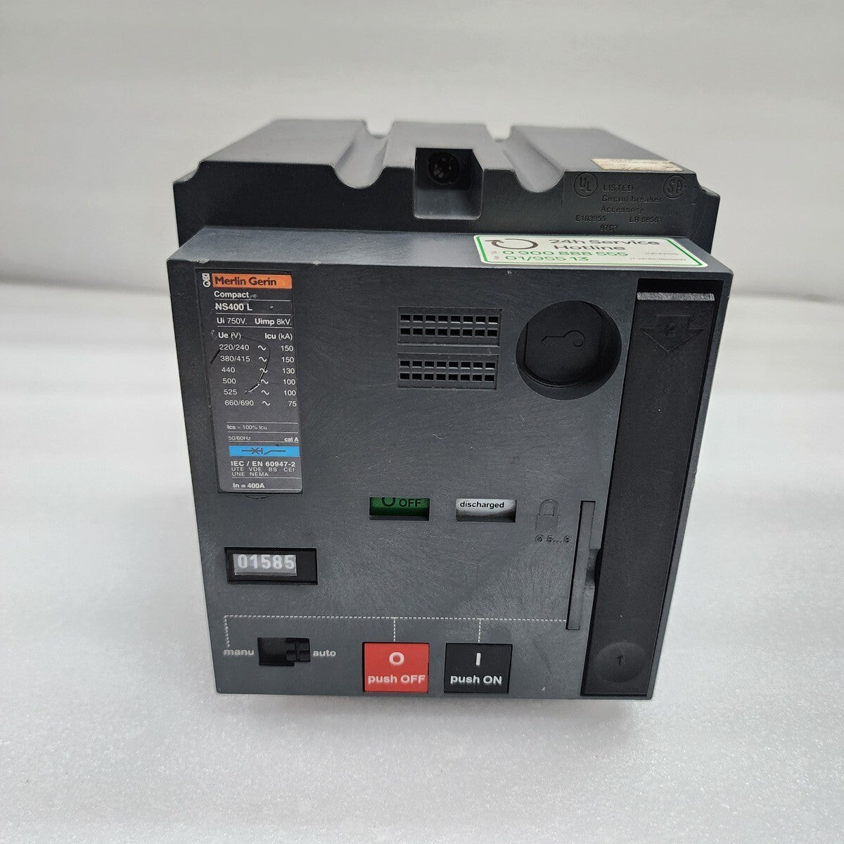 MERLIN GERIN NS400 L MOTOR OPERATOR 400A NS400L MT400