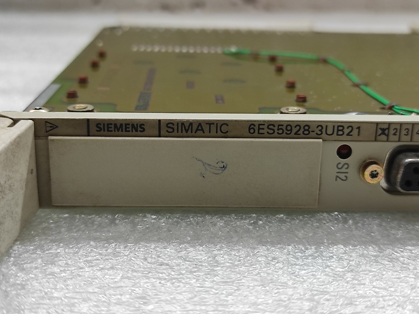SIEMENS CPU 928B CENTRAL PROCESSING UNIT 6ES5928-3UB21
