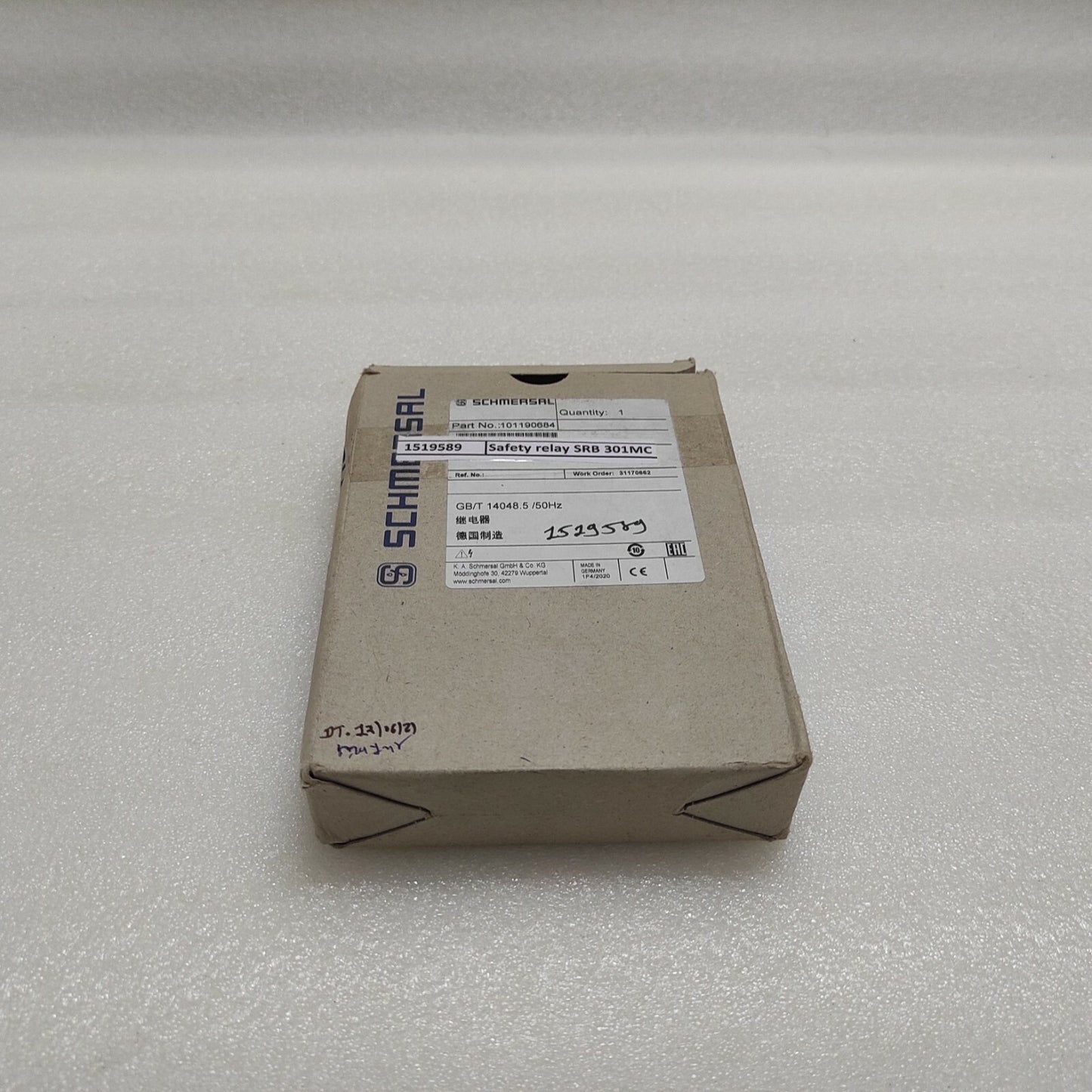 SCHMERSAL PROTECT SRB301MC SAFETY RELAY 24V