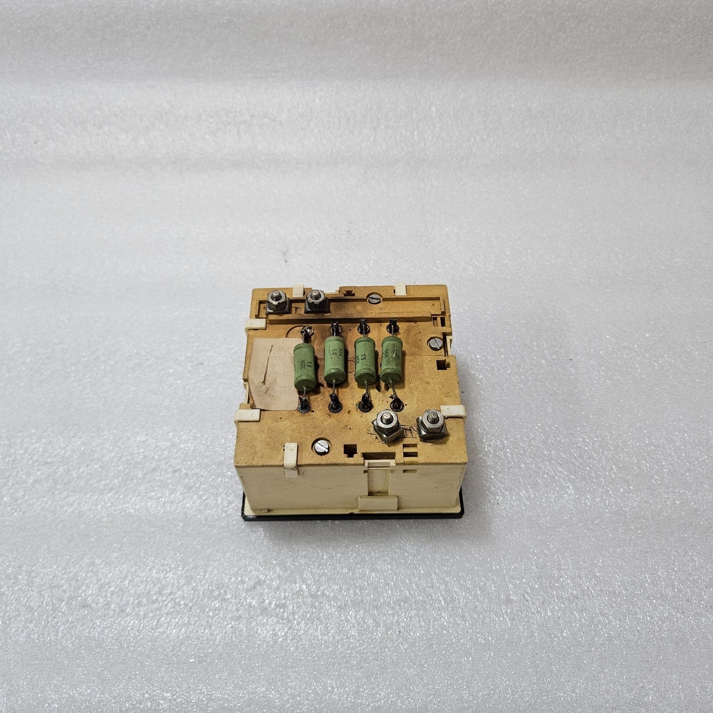DEIF DUAL SCALE VOLTMETER PANEL METER 0–600V AC GENERATOR VOLTAGE INDICATOR PANE