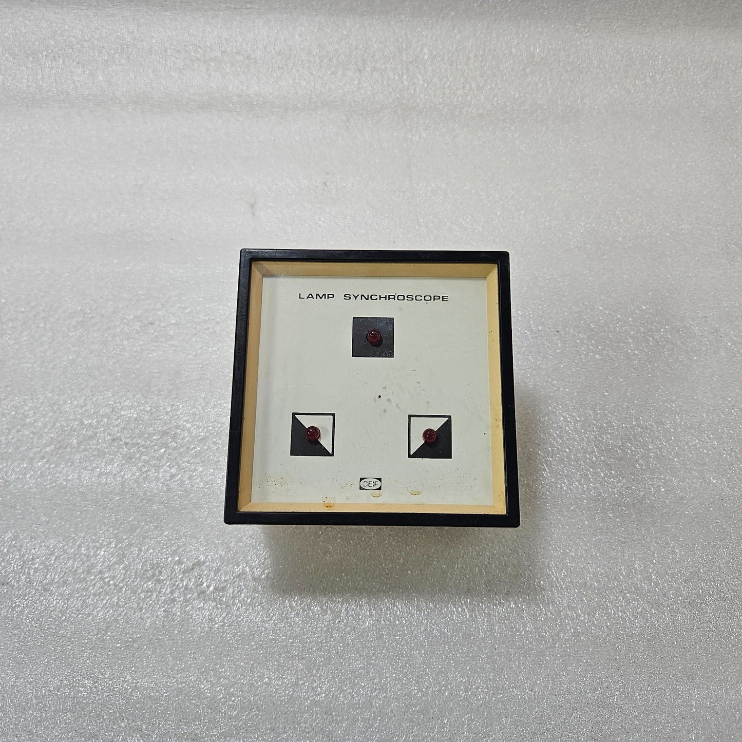 DEIF LAMP SYNCHROSCOPE GENERATOR SYNCHRONIZING INDICATOR PANEL METER 3×380–440V