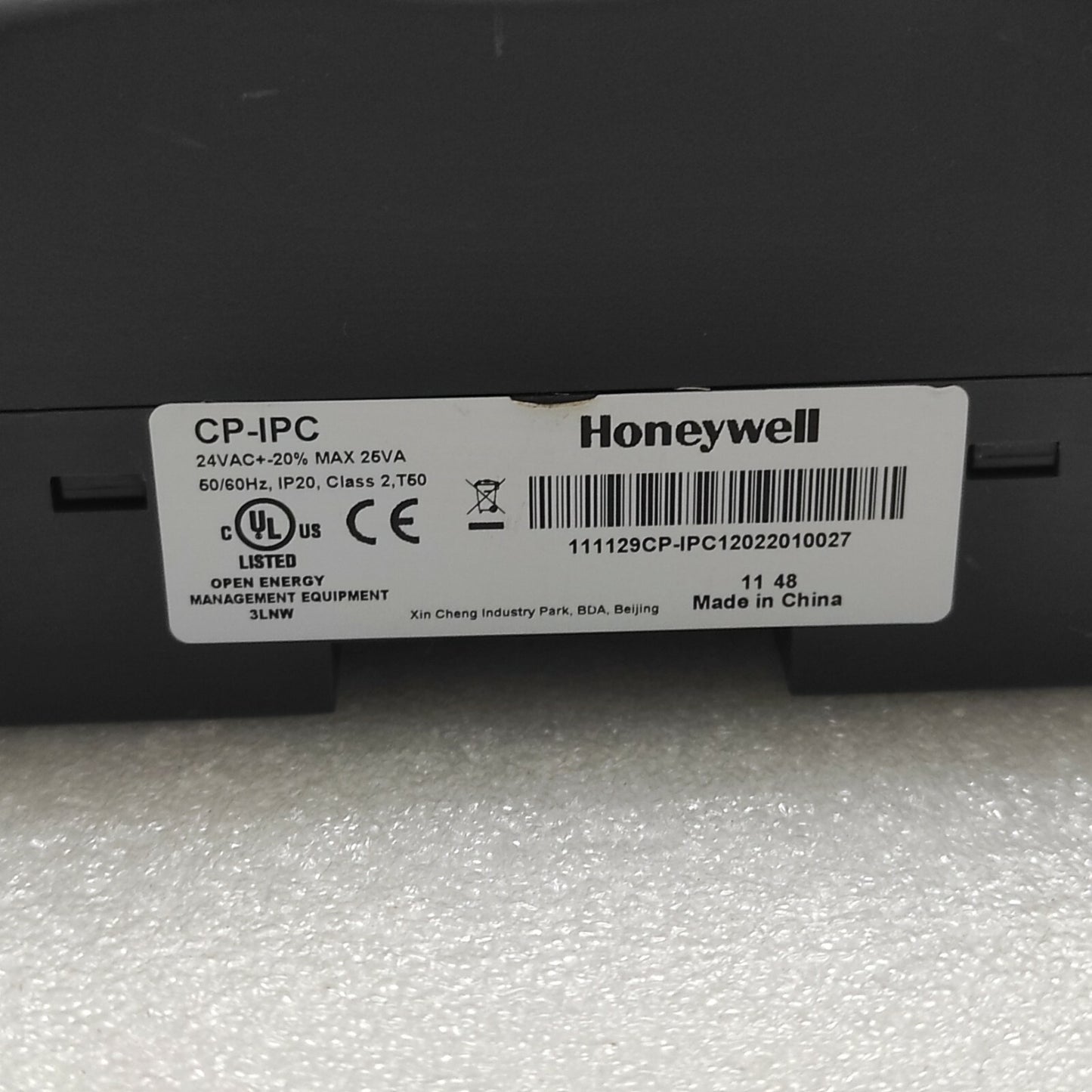 HONEYWELL CP-IPC COMFORT POINT CONTROLLER 111129CP 24VAC