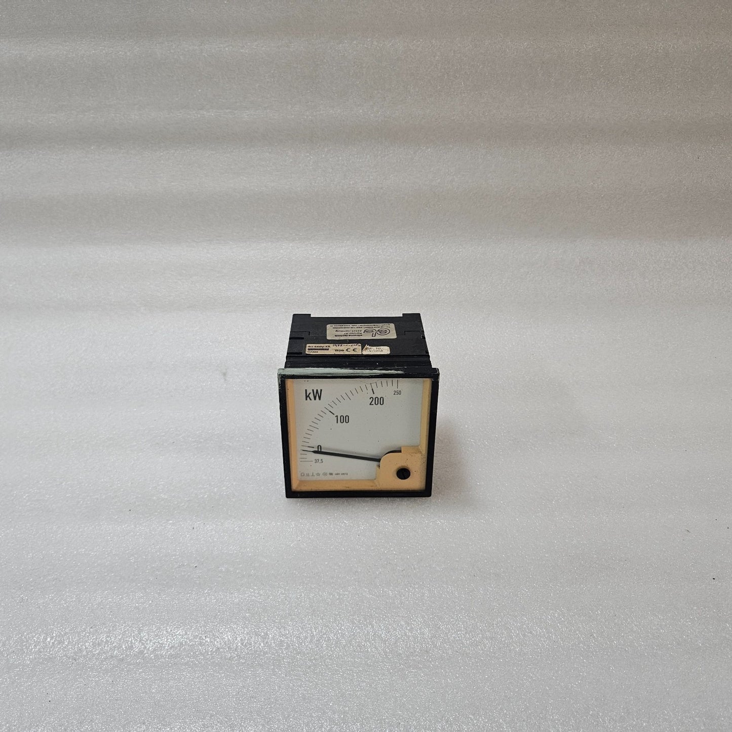 ELTROMA-TECHNIK ANALOG KW POWER METER PANEL METER 0–250 KW 440V 1A