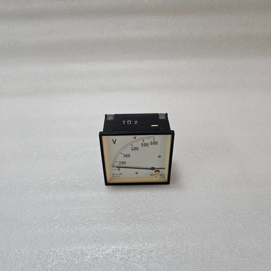 CELSA ANALOG VOLTMETER PANEL METER 0–600V AC