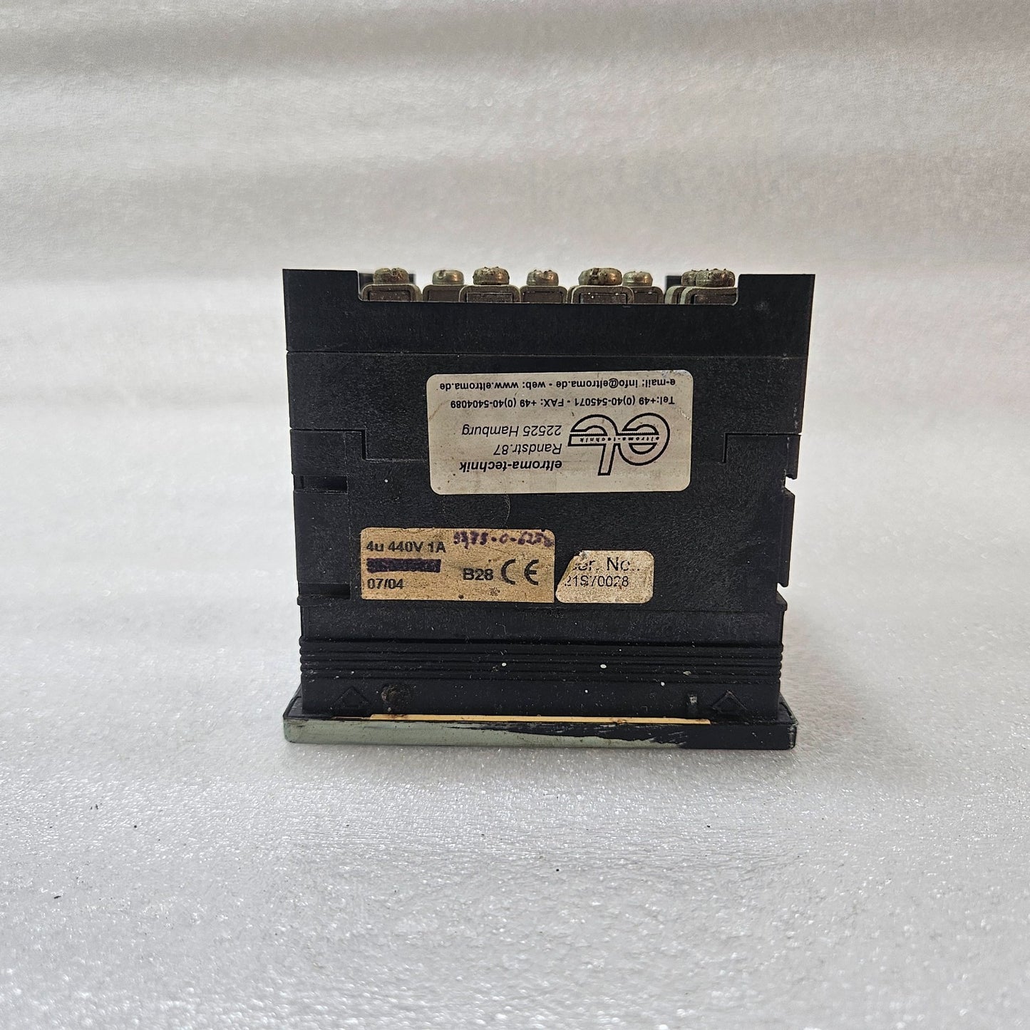 ELTROMA-TECHNIK ANALOG KW POWER METER PANEL METER 0–250 KW 440V 1A