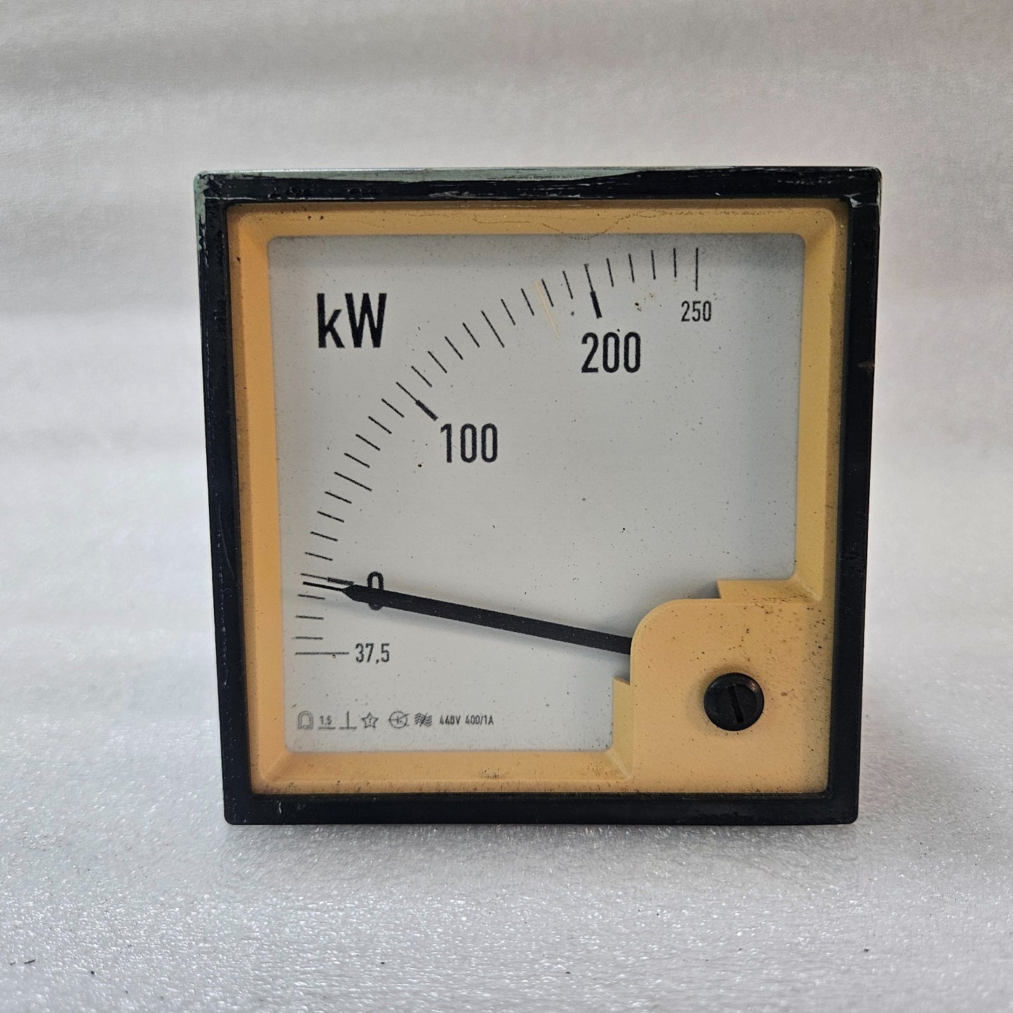 ELTROMA-TECHNIK ANALOG KW POWER METER PANEL METER 0–250 KW 440V 1A