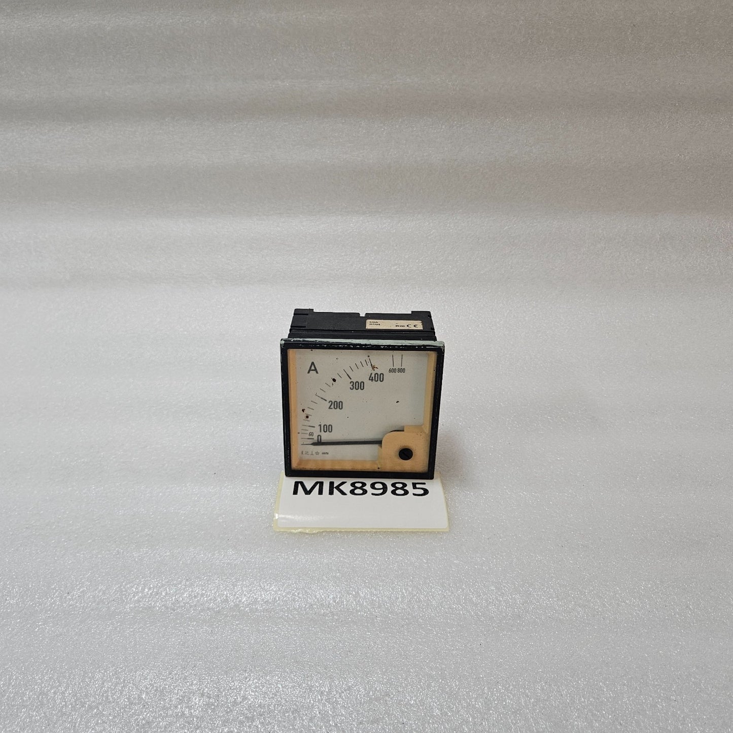 ELTROMA-TECHNIK ANALOG PANEL AMMETER 0–800 A CURRENT METER PANEL MOUNT 1/2A CT I