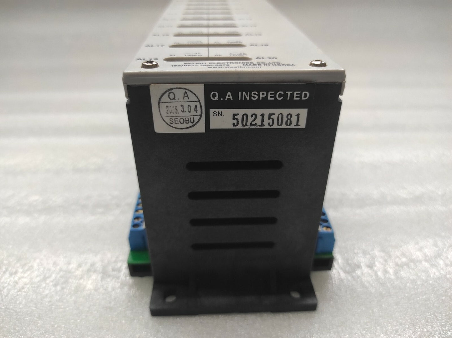 WESTRONICS SA-20PSM GROUP ANNUNCIATOR 24VDC 0-30SEC