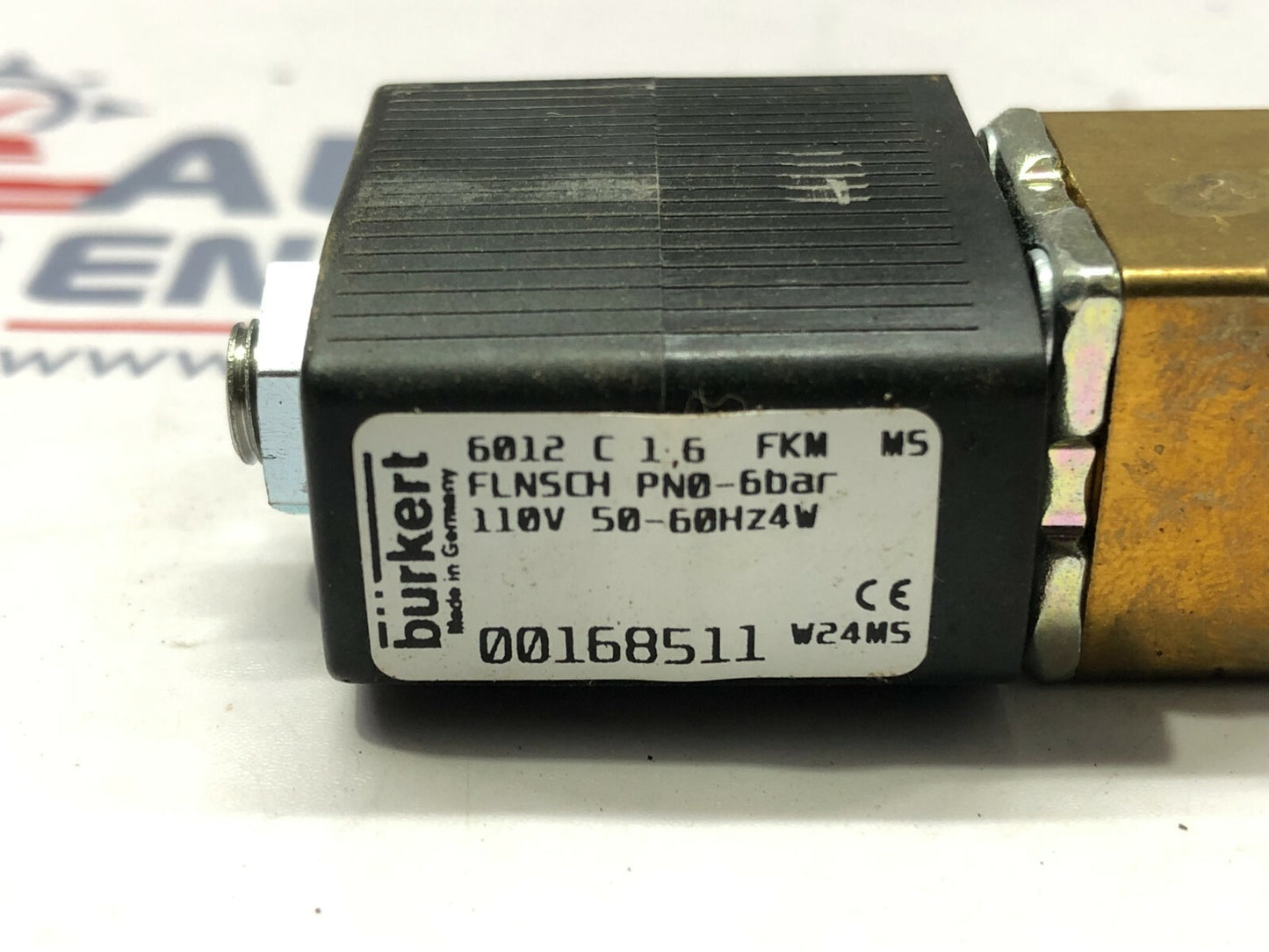 WARTSILA HCY27301 SOLENOID VALVE BURKERT 6012 C 00168511