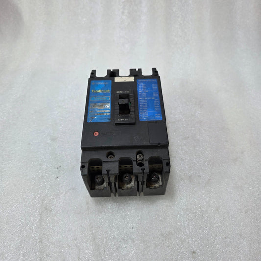 TERASAKI TEMBREAK XS100NS 75A 3 POLE MCCB CIRCUIT BREAKER AC600V / DC250V