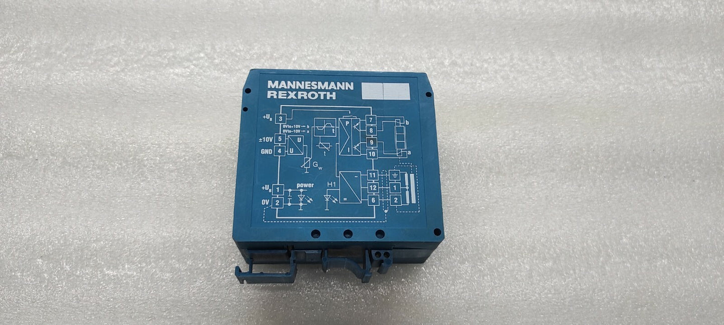 REXROTH VT11023-16A ANALOG AMPLIFIER MODULE 24V