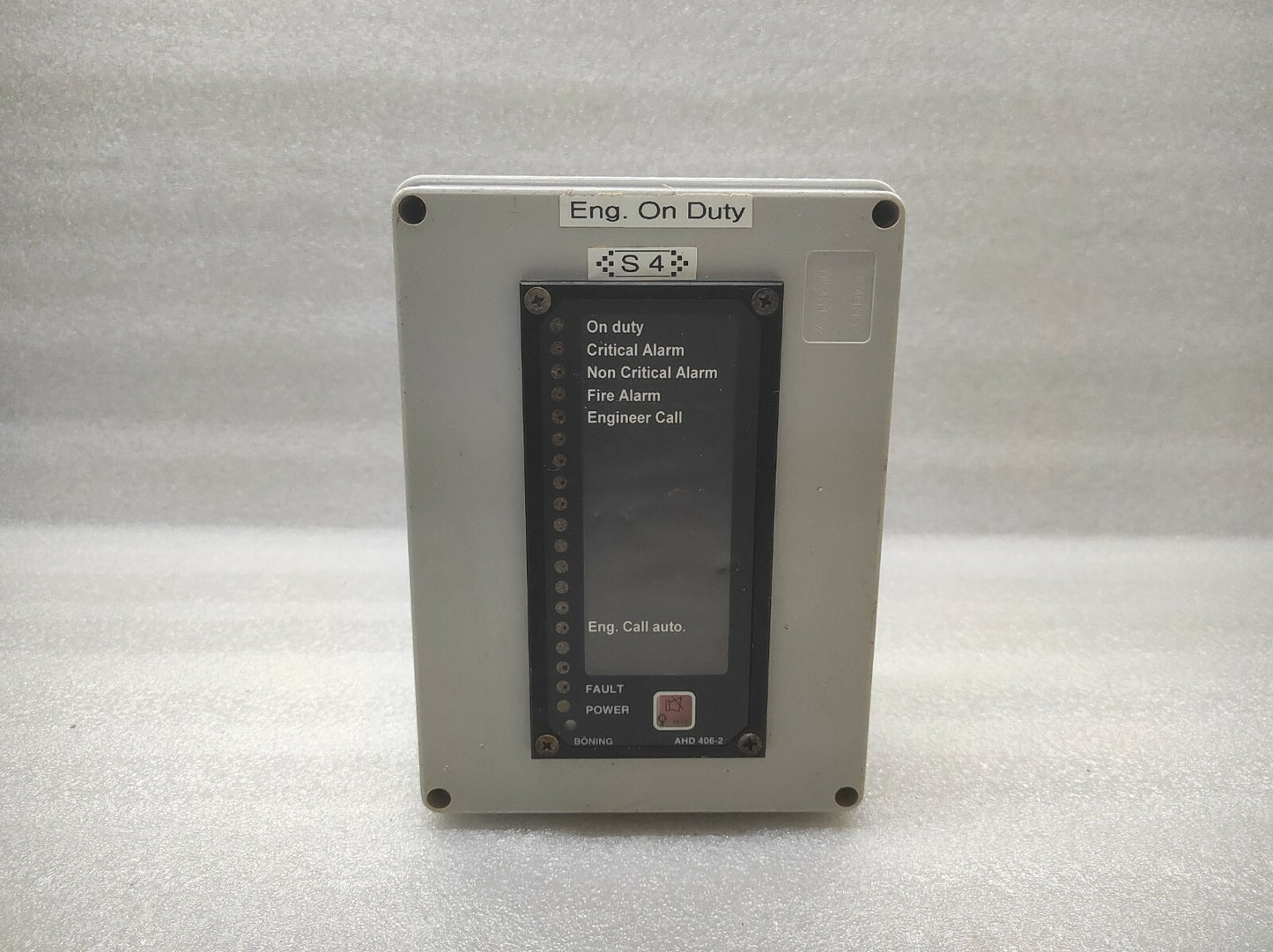 BOENING AHD 406-2 ALARM PANEL 24VDC