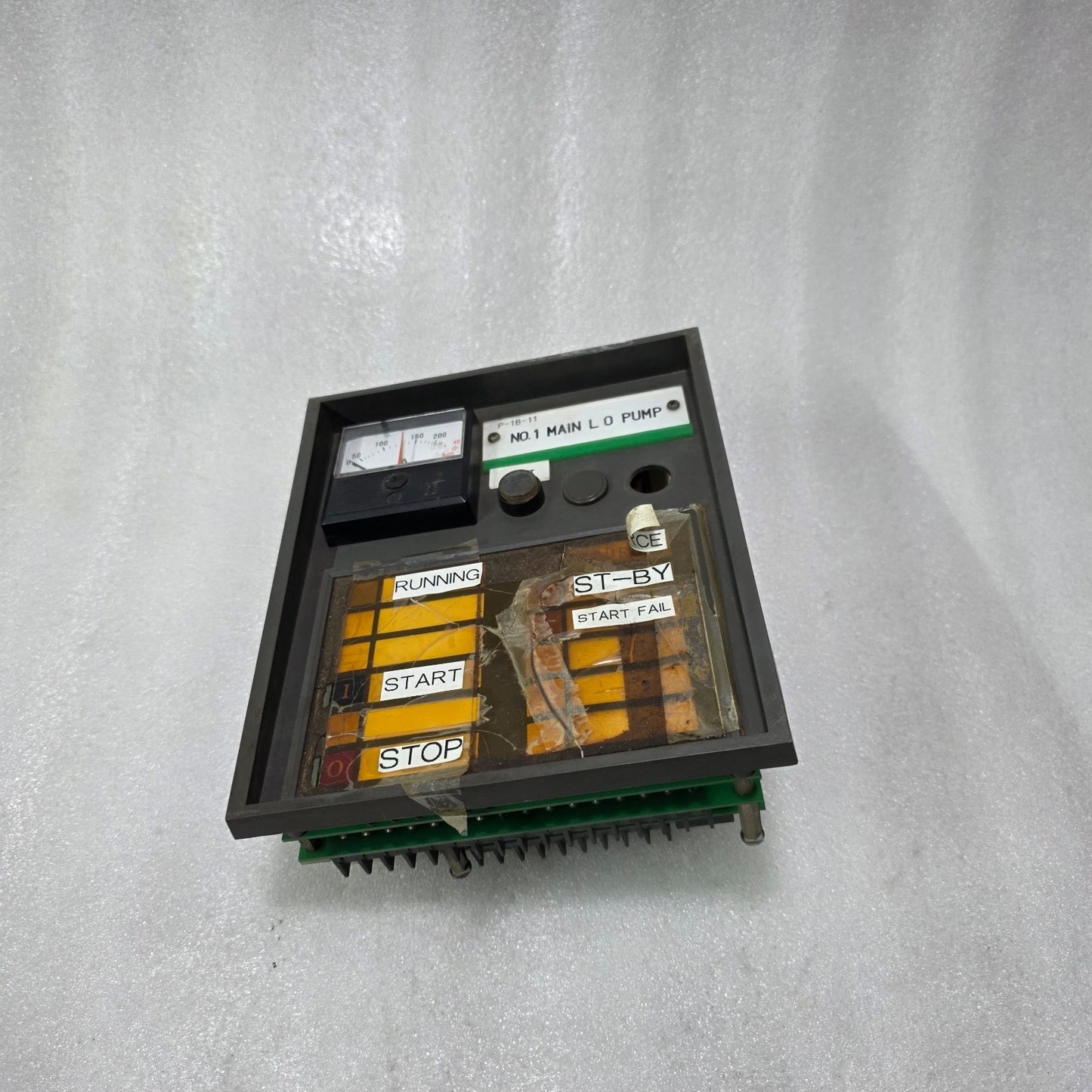 TAIYO ELECTRIC MAIN L.O. PUMP CONTROL PANEL AA-195A  AA-203A  SIC-AT1