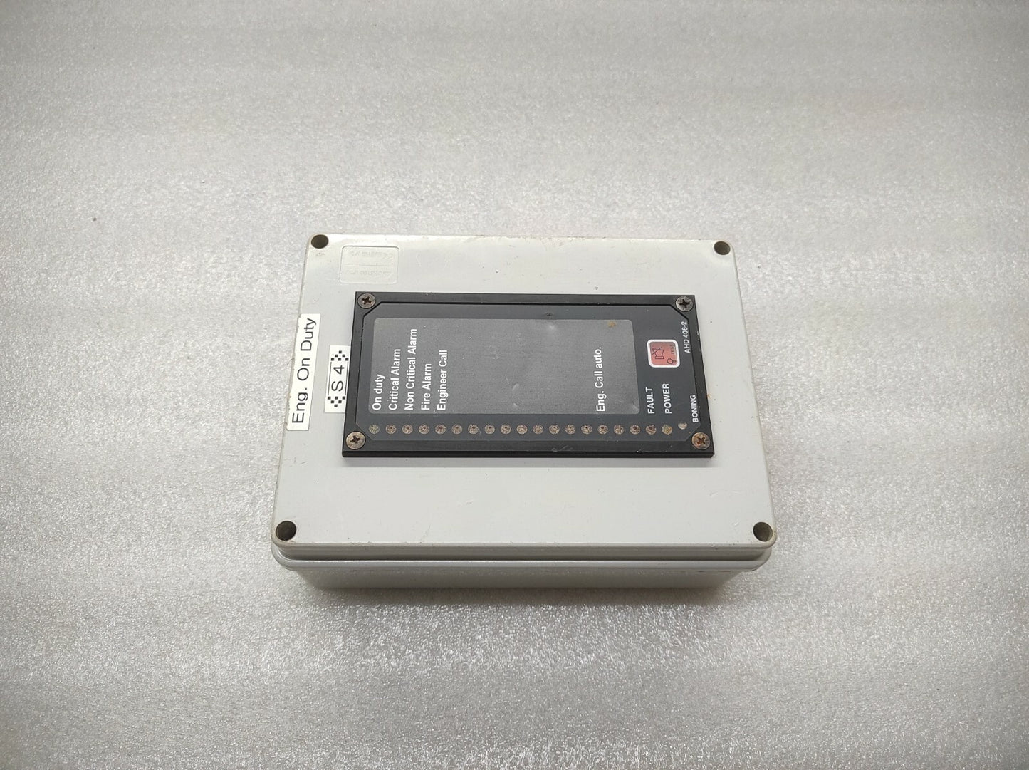 BOENING AHD 406-2 ALARM PANEL 24VDC