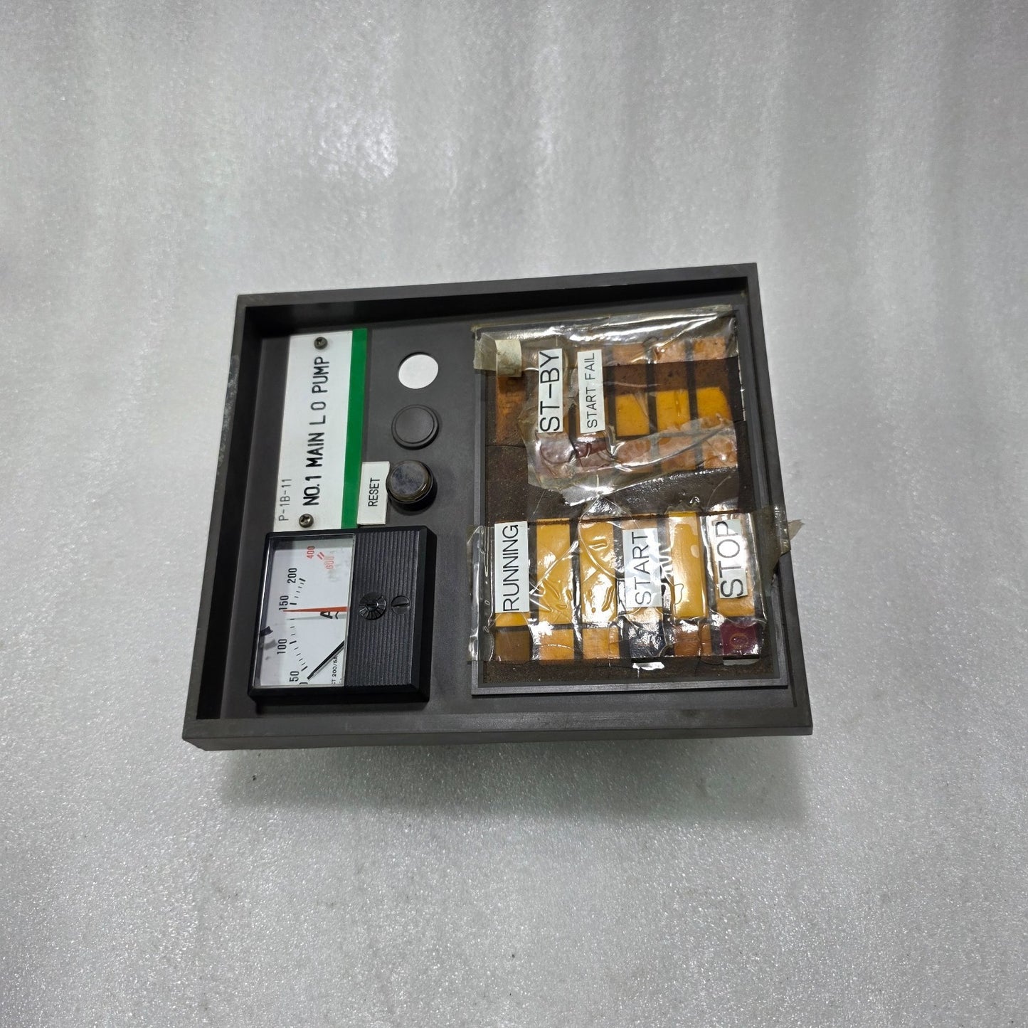 TAIYO ELECTRIC MAIN L.O. PUMP CONTROL PANEL AA-195A  AA-203A  SIC-AT1