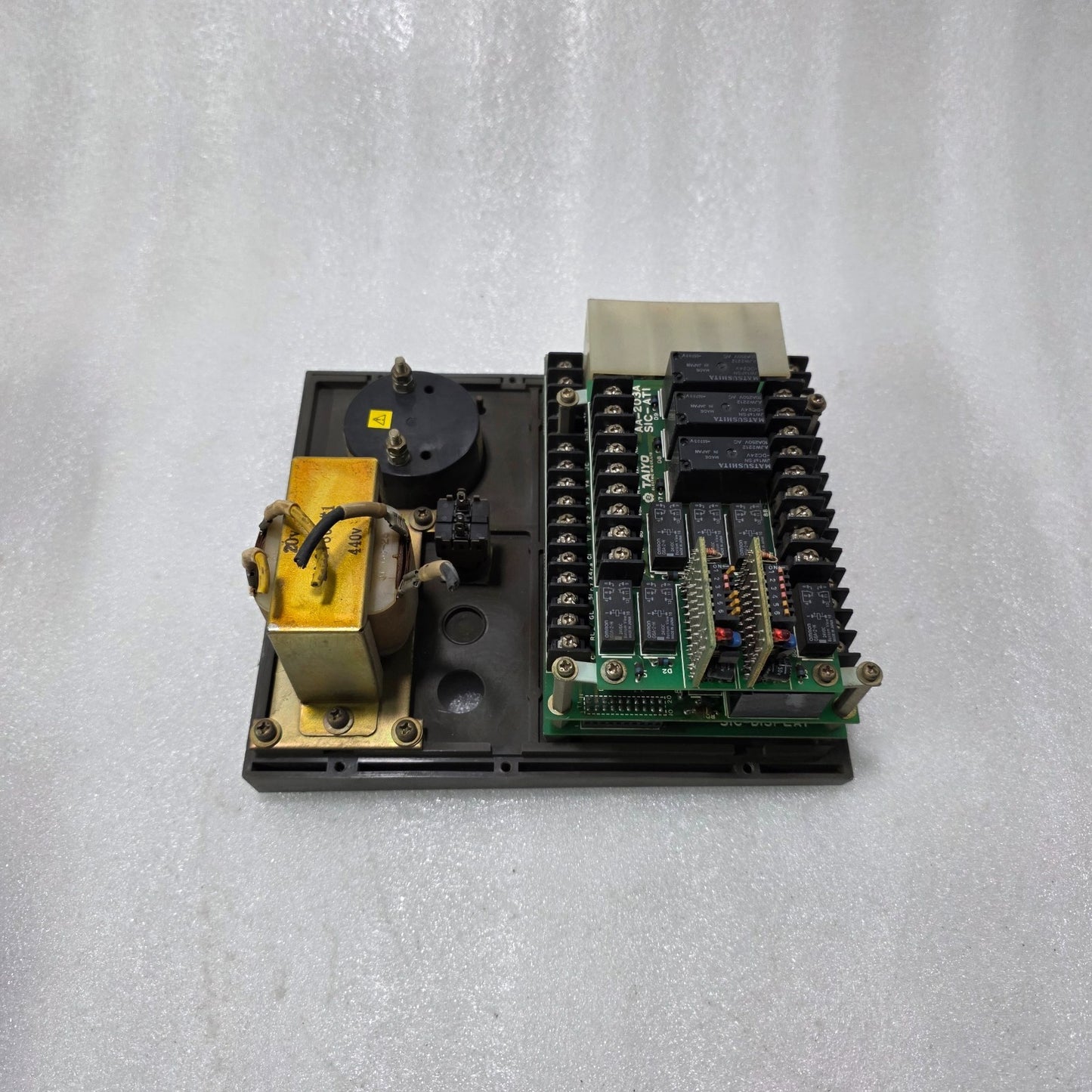 TAIYO ELECTRIC MAIN L.O. PUMP CONTROL PANEL AA-195A  AA-203A  SIC-AT1
