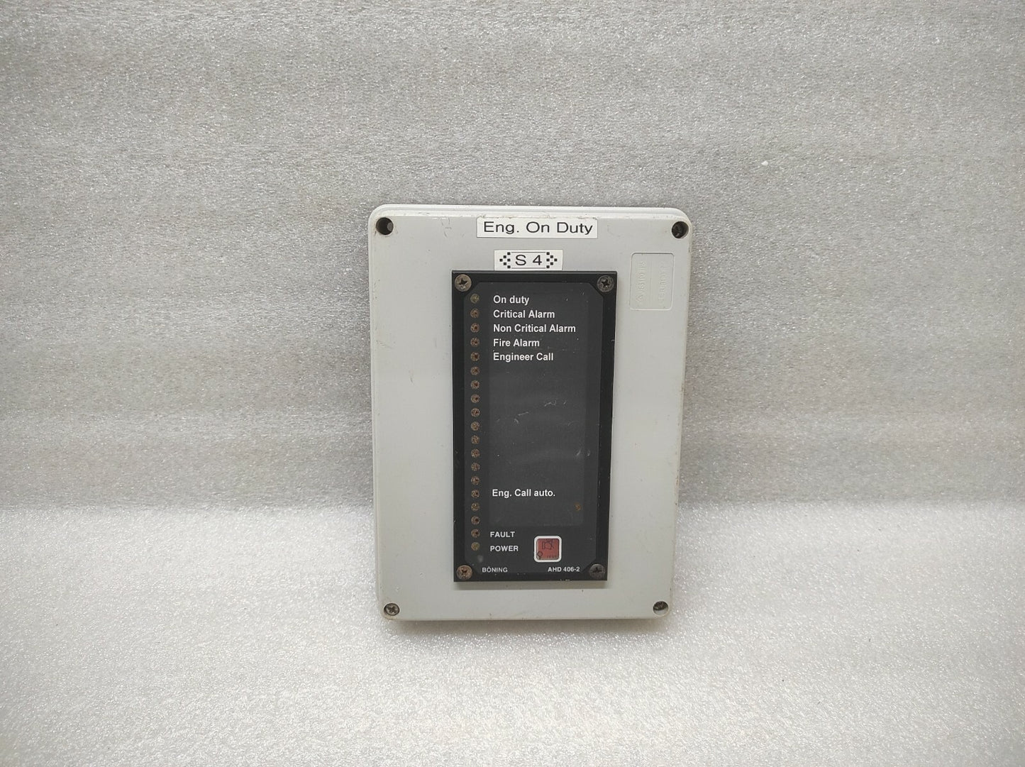 BOENING AHD 406-2 ALARM PANEL 24VDC