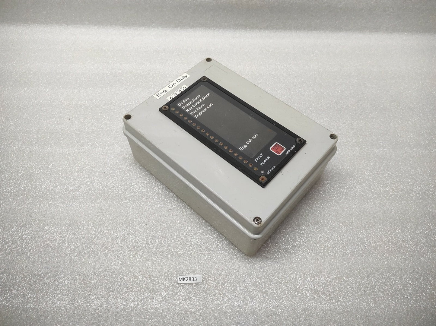BOENING AHD 406-2 ALARM PANEL 24VDC