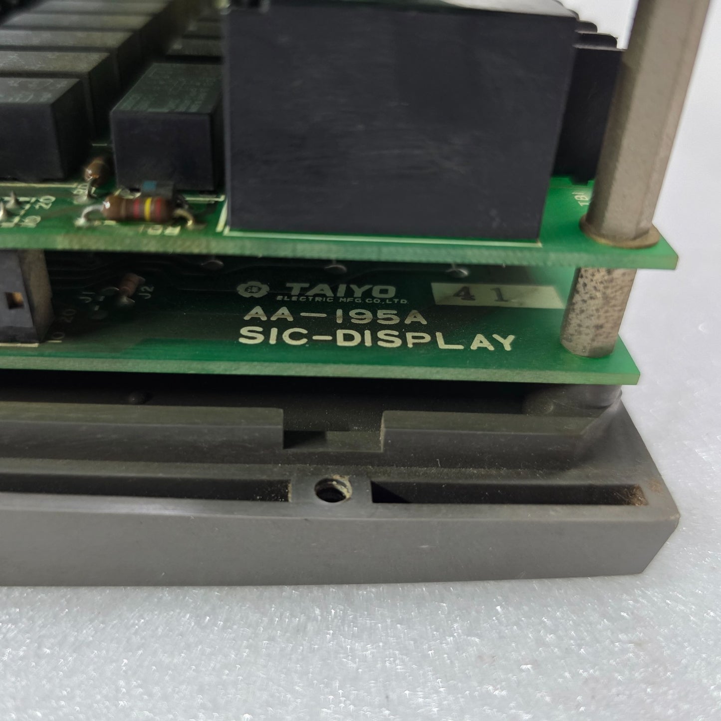 TAIYO ELECTRIC MAIN L.O. PUMP CONTROL PANEL AA-195A  AA-203A  SIC-AT1