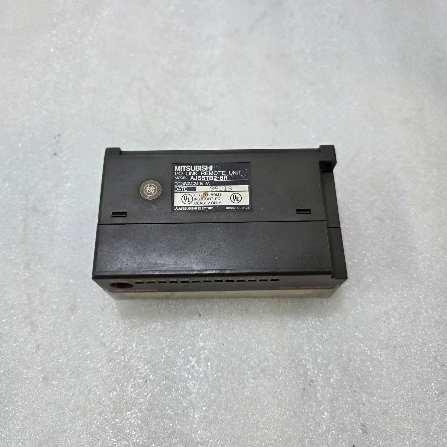 MITSUBISHI AJ55TB2-8R I/O LINK REMOTE UNIT – 8 RELAY OUTPUTS, DC24V / AC240V 2A