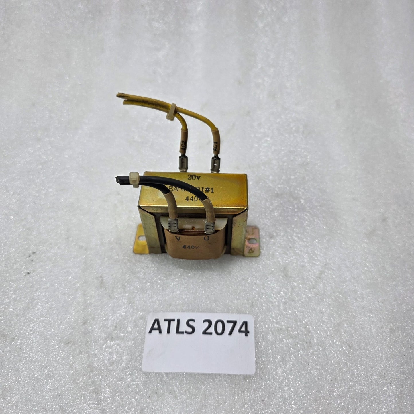 EA-07801#1 CONTROL TRANSFORMER 440V TO 20V STEP-DOWN INDUSTRIAL TRANSFORMER