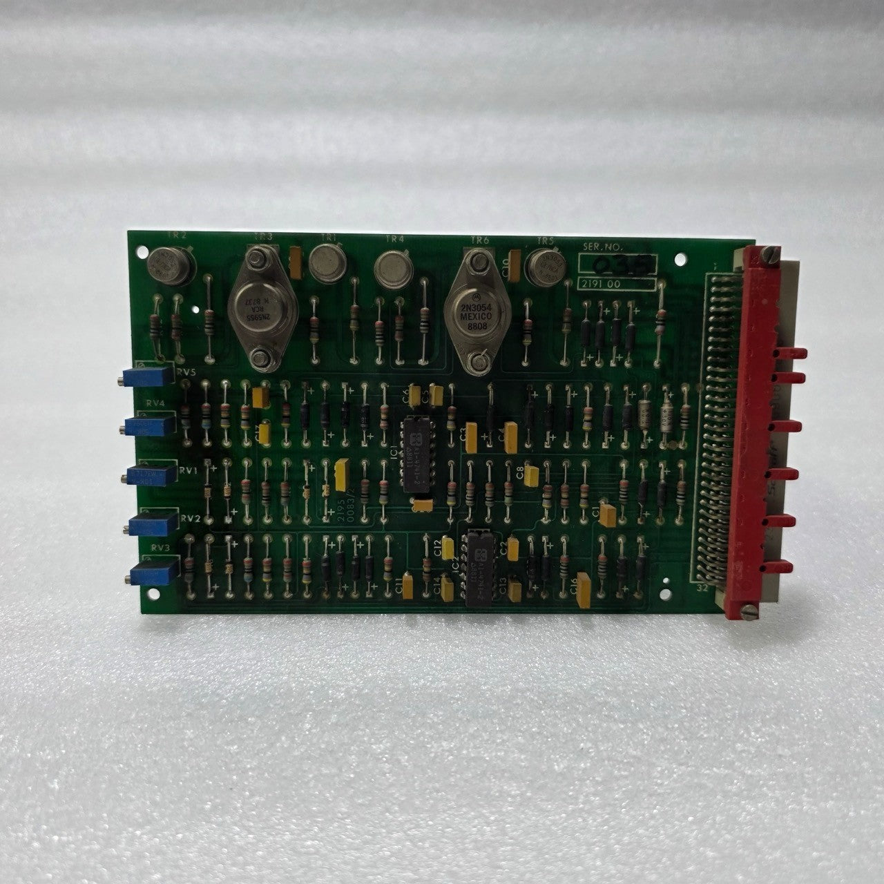 INDUSTRIAL CONTROL PCB MODULE 2195-0083/2 | MULTI-CHANNEL ANALOG SIGNAL CONDITIO