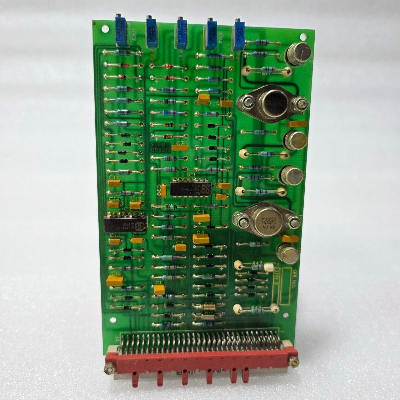 INDUSTRIAL CONTROL PCB MODULE 2195-0083/2 | PLUG-IN ELECTRONIC CIRCUIT BOARD