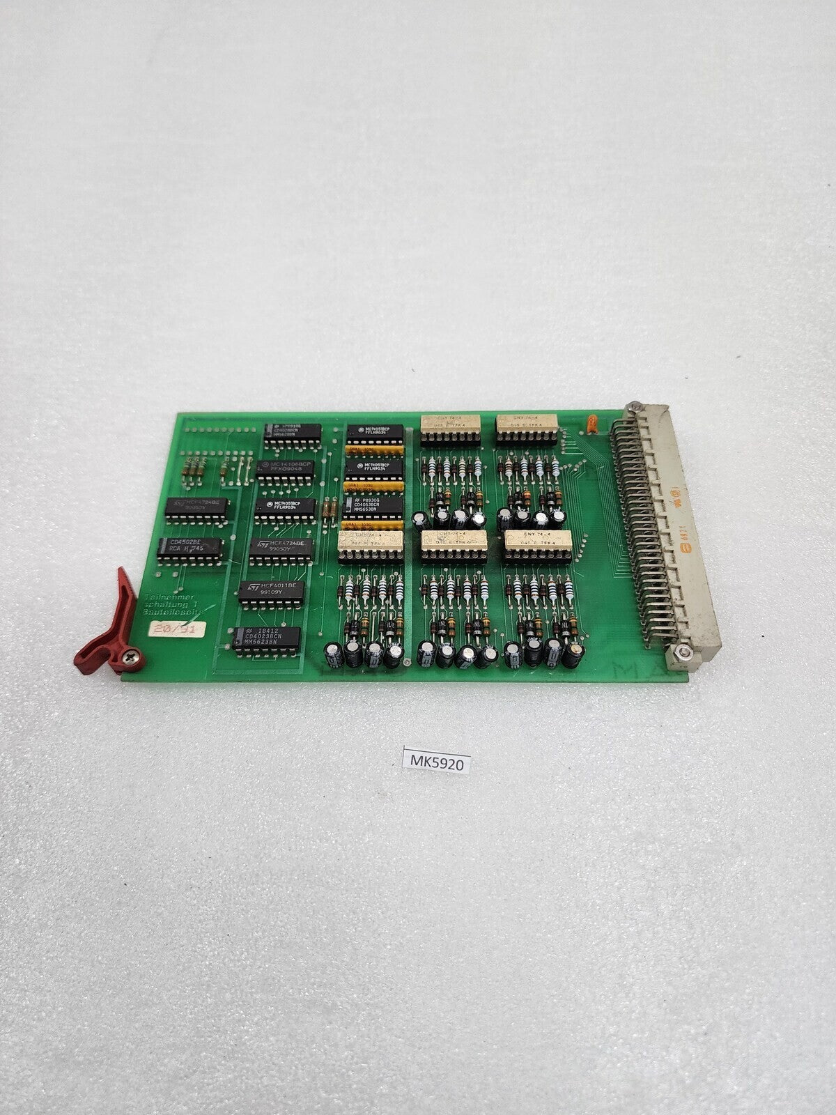 TEILNEHMER SCHALTUNG T BAUTEILESEITE CIRCUIT BOARD