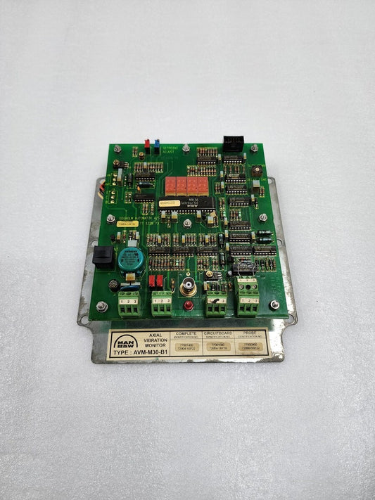 MAN B&W AVM-M30-B1 AXIAL VIBRATION MONITOR EEGHOLM AUTOMATIK 77.1228.73