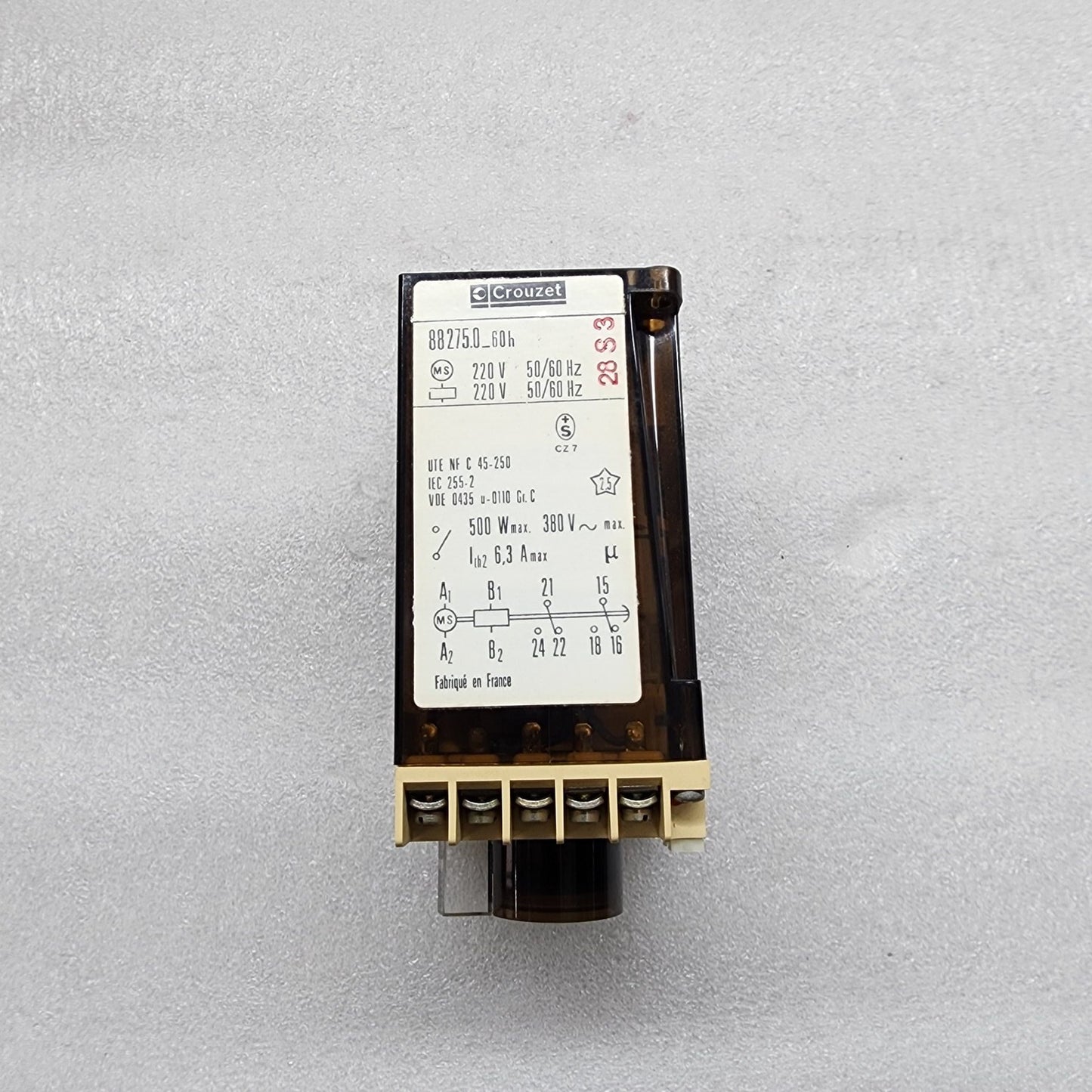 CROUZET 88275.0_60H TIMER RELAY 220V